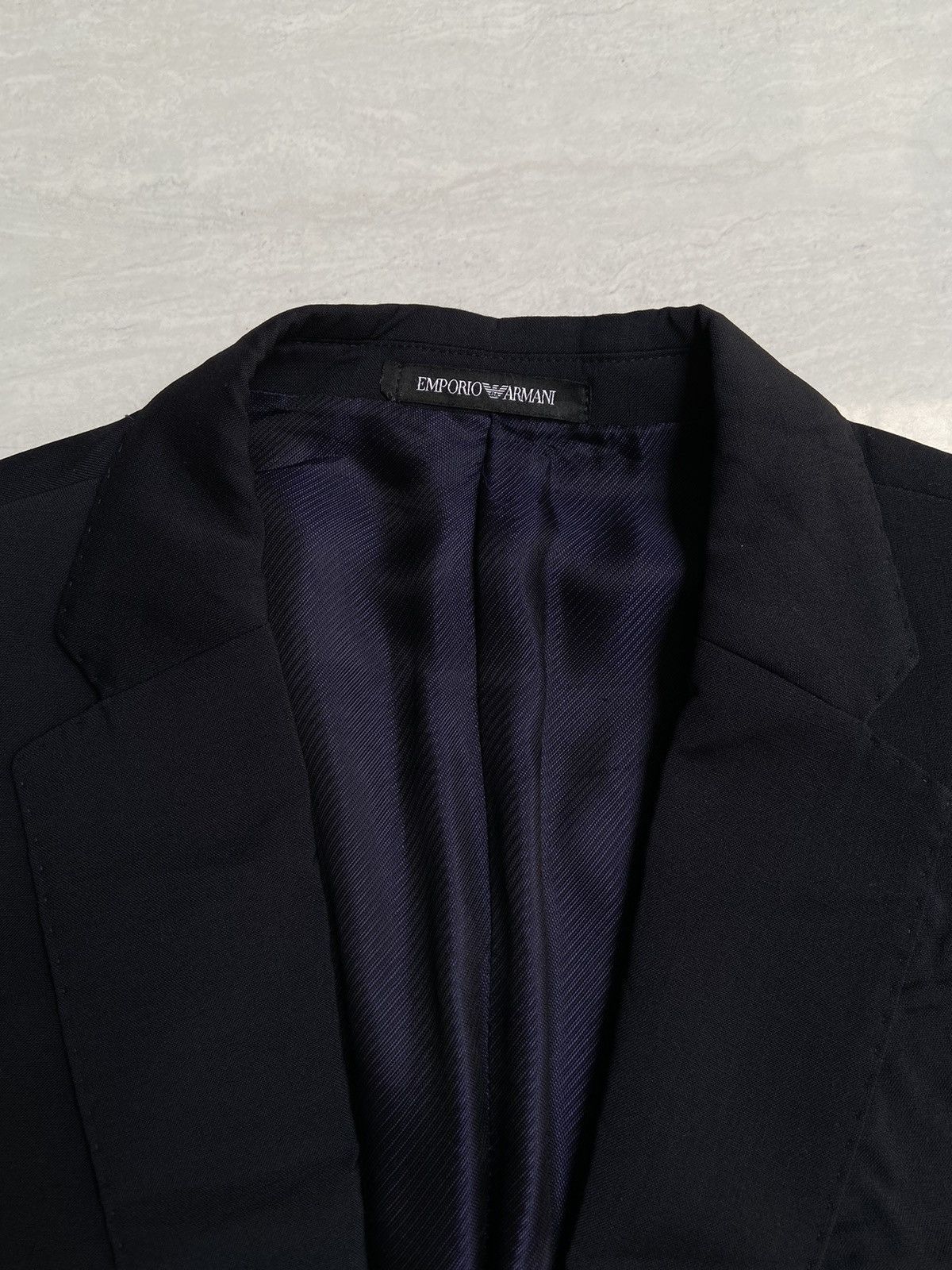 Emporio Armani EMPORIO ARMANI Navy Suit Size US S / EU 44-46 / 1 - 10 Thumbnail
