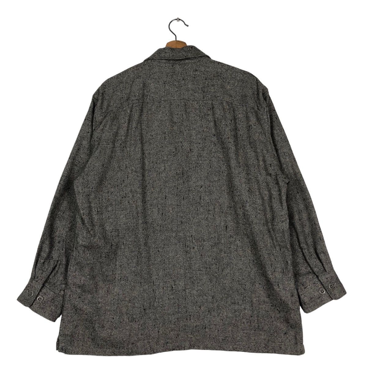 Issey Miyake 🔥Vintage Wool Jacket Biker Reed London Herringbone Size US M / EU 48-50 / 2 - 8 Thumbnail