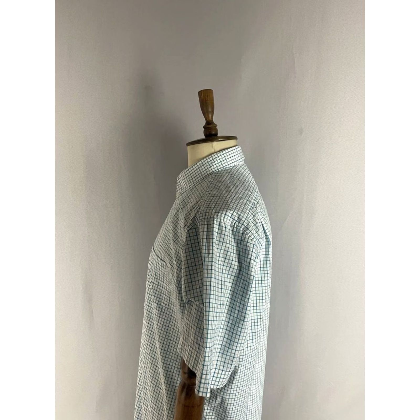 Lacoste Lacoste Button-Down Shirt Mens 44 Blue & White Gingham Pattern Regular-Fit Shirt Size US XXL / EU 58 / 5 - 7 Thumbnail
