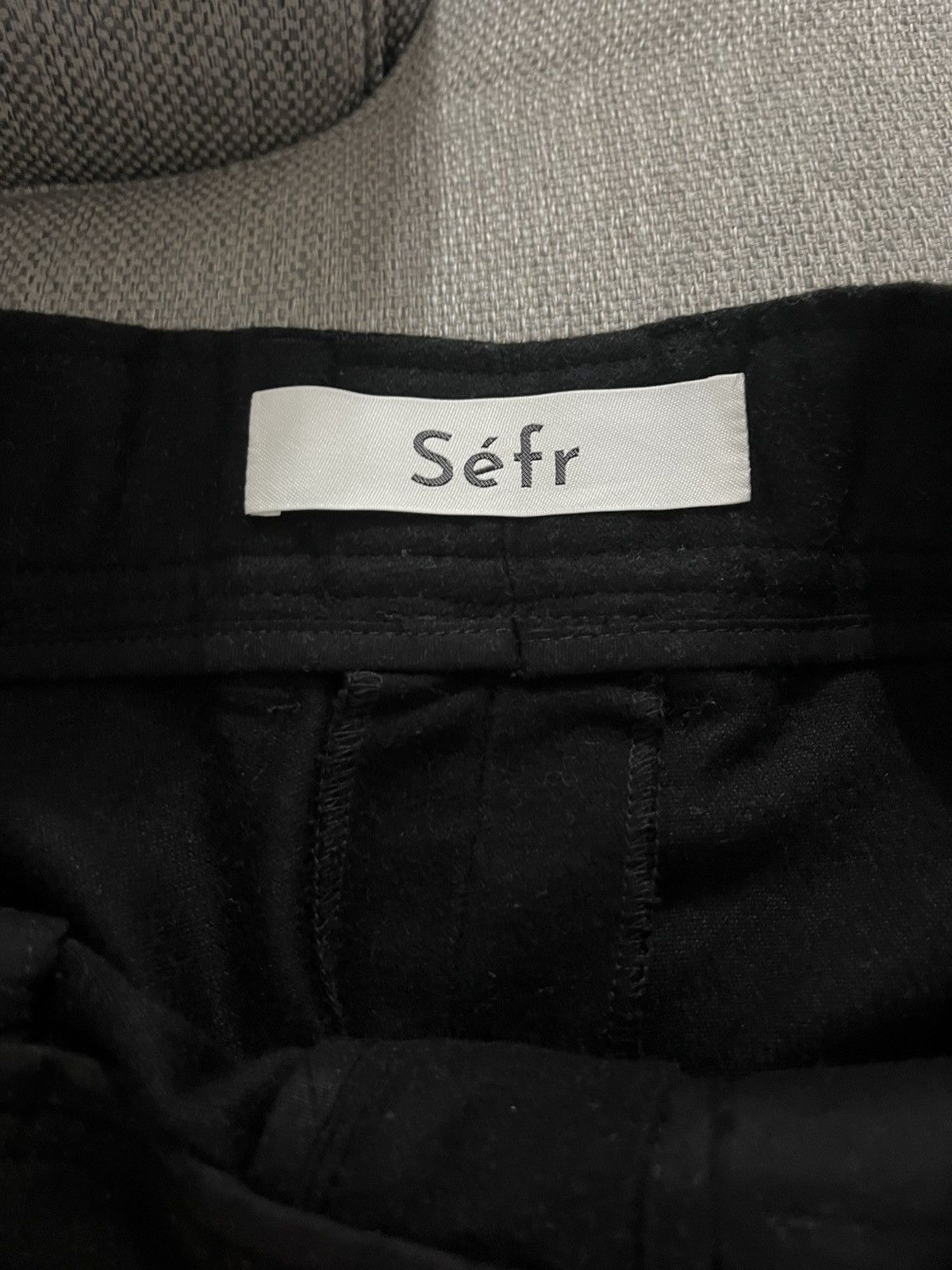 Sefr Black Santana Trousers Size US 30 / EU 46 - 5 Thumbnail