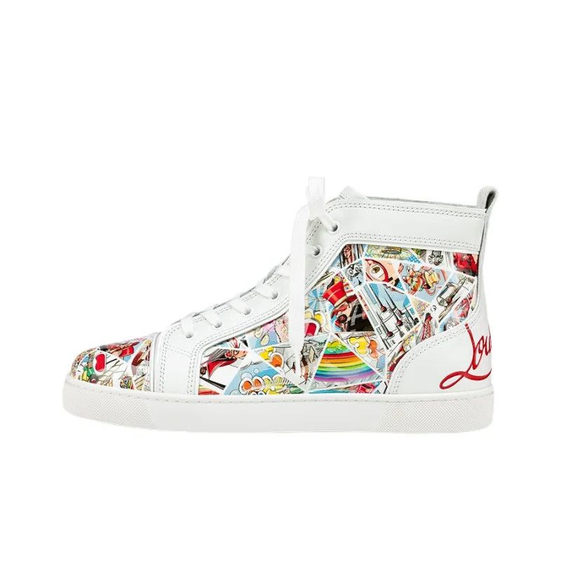 Christian Louboutin o1s1wg110625 / Kids Size 29 / Sneakers in White Size US 5 / EU 37 - 1 Thumbnail