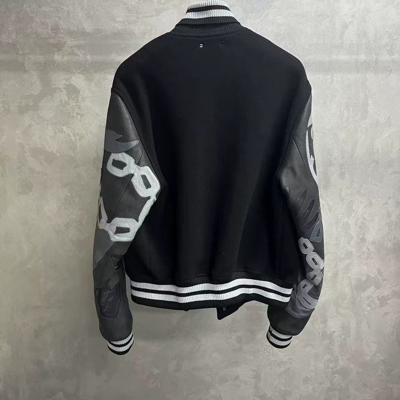 Louis Vuitton Louis Vuitton Black Chain Camo Baseball Jacket 2505-Nextarr Size US M / EU 48-50 / 2 - 4 Thumbnail