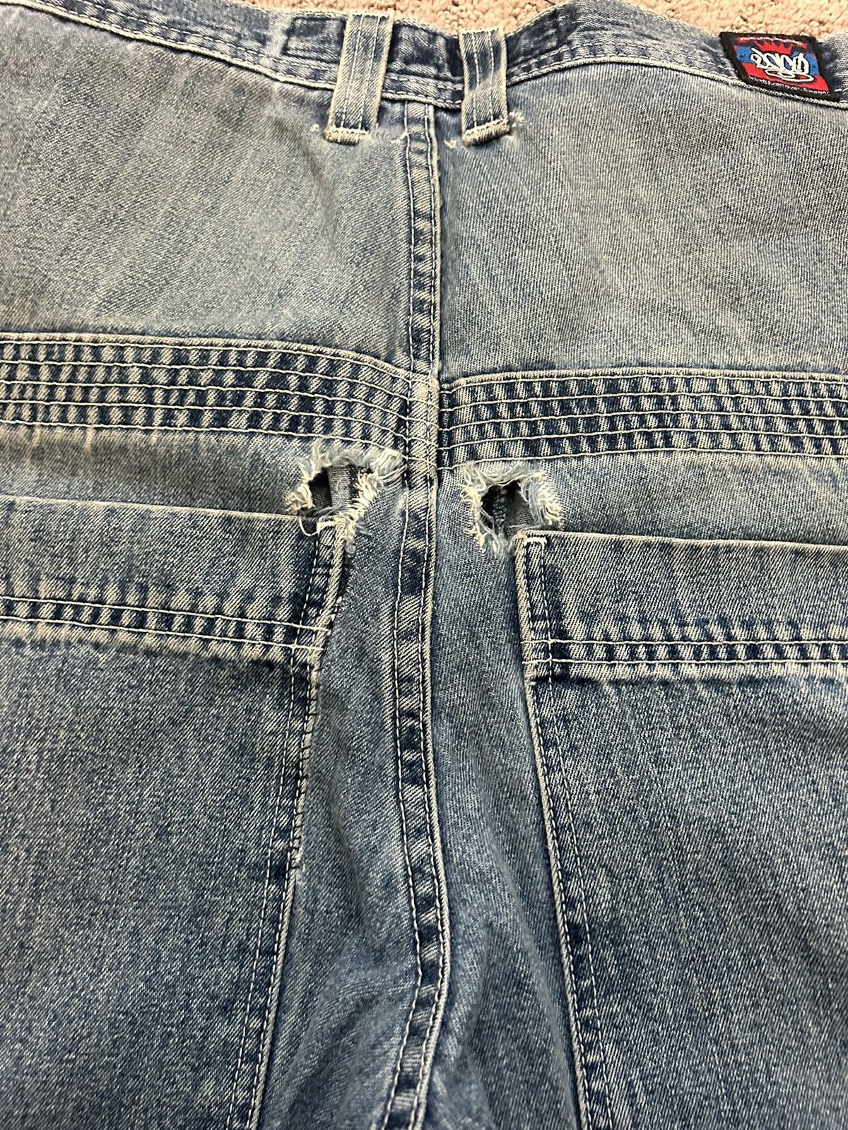 JNCO Vintage JNCO Wide Leg Distressed Denim Size US 32 / EU 48 - 5 Thumbnail