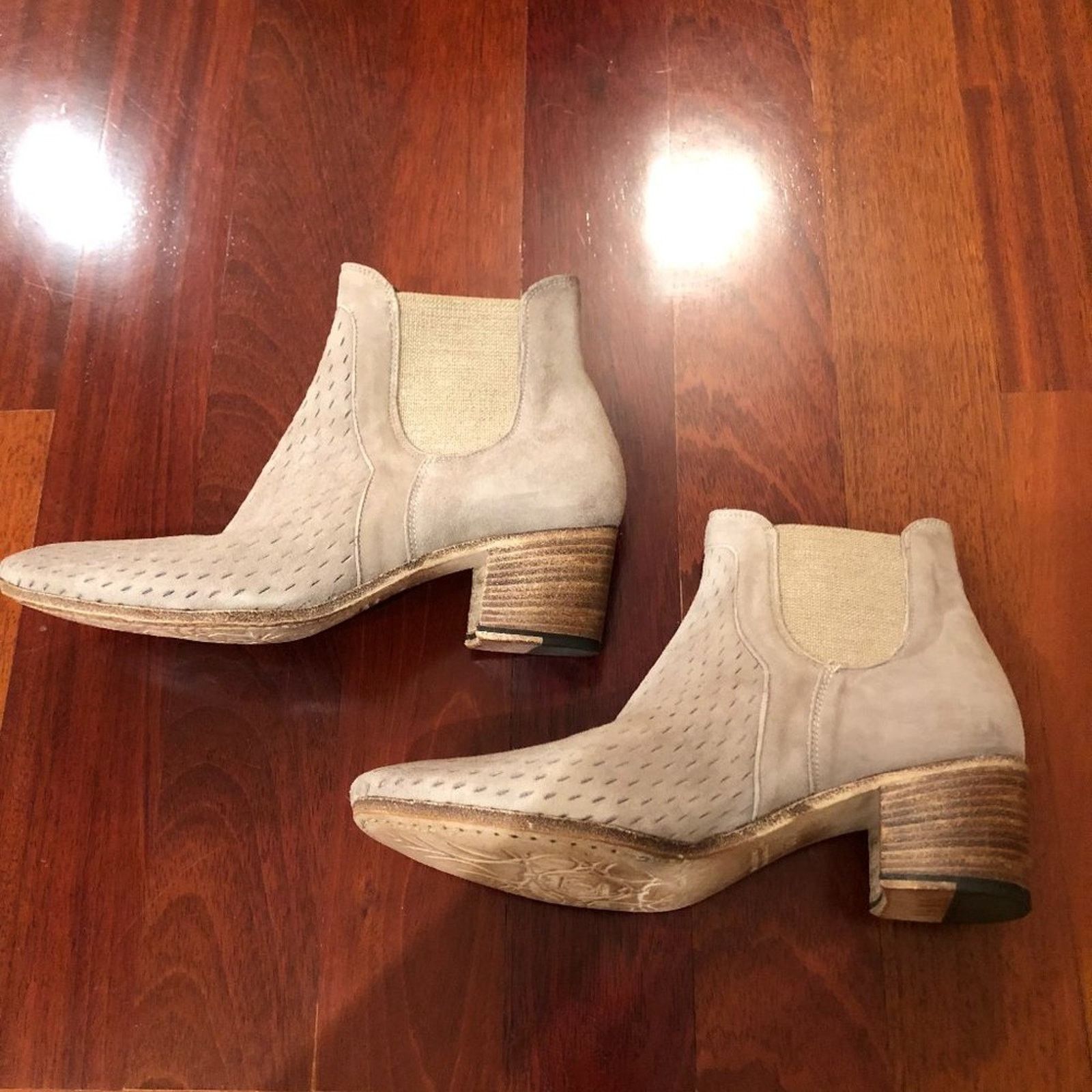 Jo Ghost Jo Ghost Elizabeth Ankle Boot Taupe Size US 8 / IT 38 - 4 Thumbnail