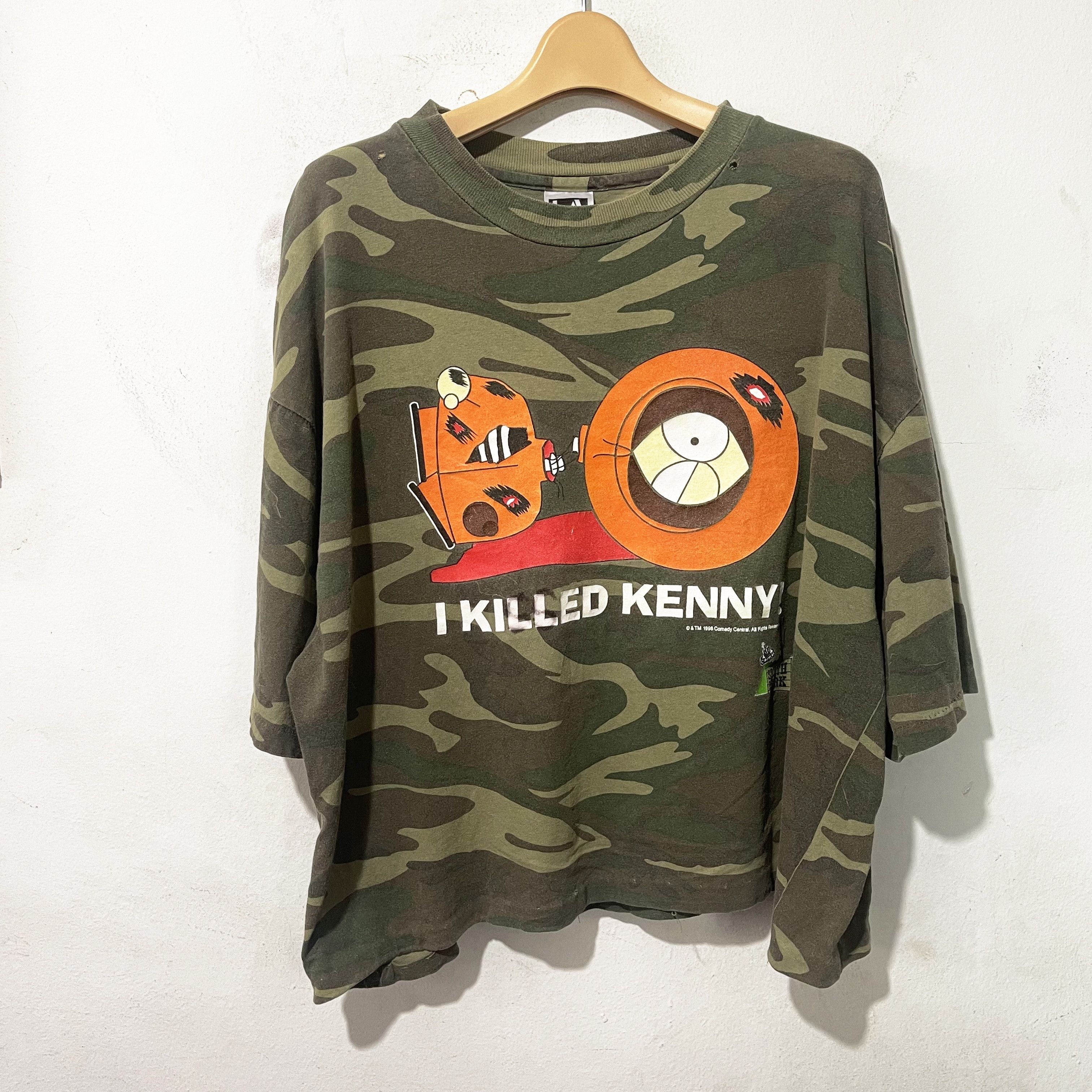 Vintage Vintage 1998 South Park Crop Tops Size XL / US 12-14 / IT 48-50 - 1 Thumbnail