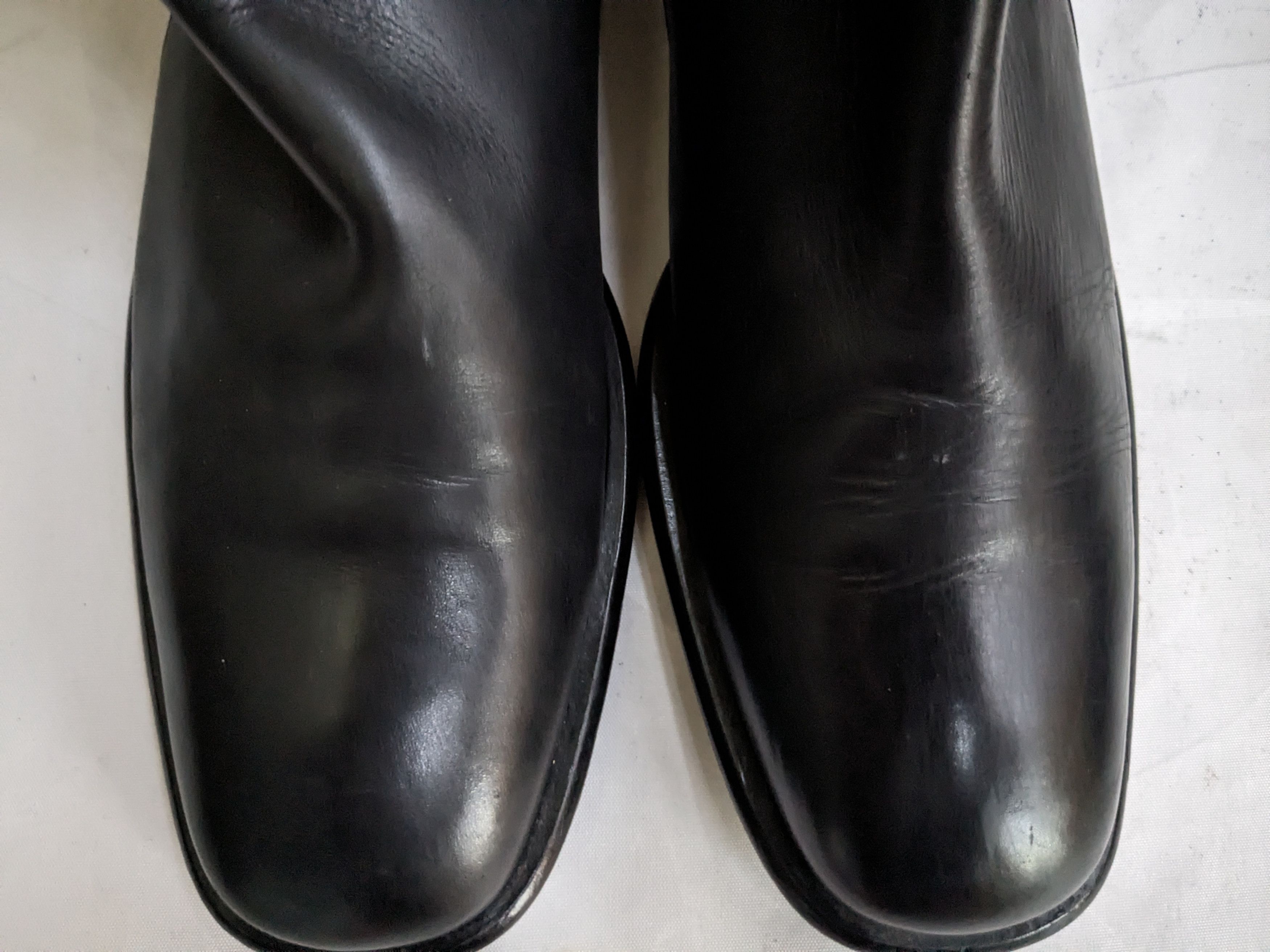 Gucci Jodhpur Boots Black 12 Leather Buckle