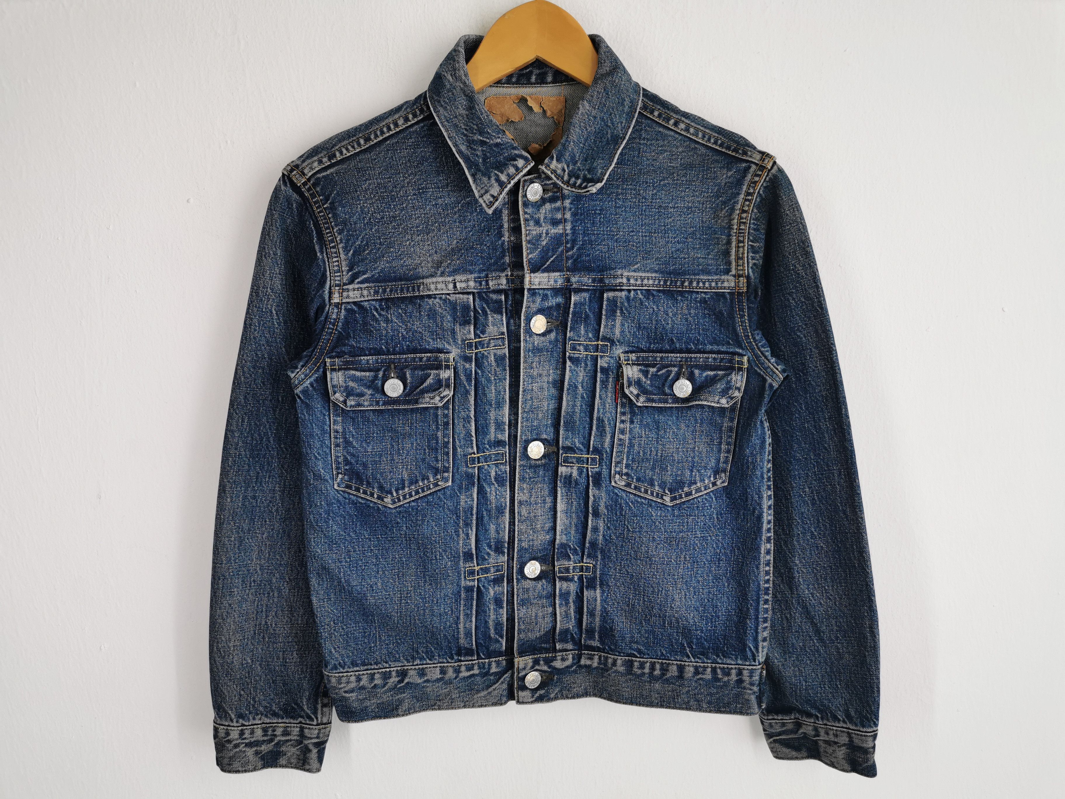 UES Clothing Vintage 90's UES Selvedge Denim Jeans Jacket Size S Size US S / EU 44-46 / 1 - 1 Thumbnail