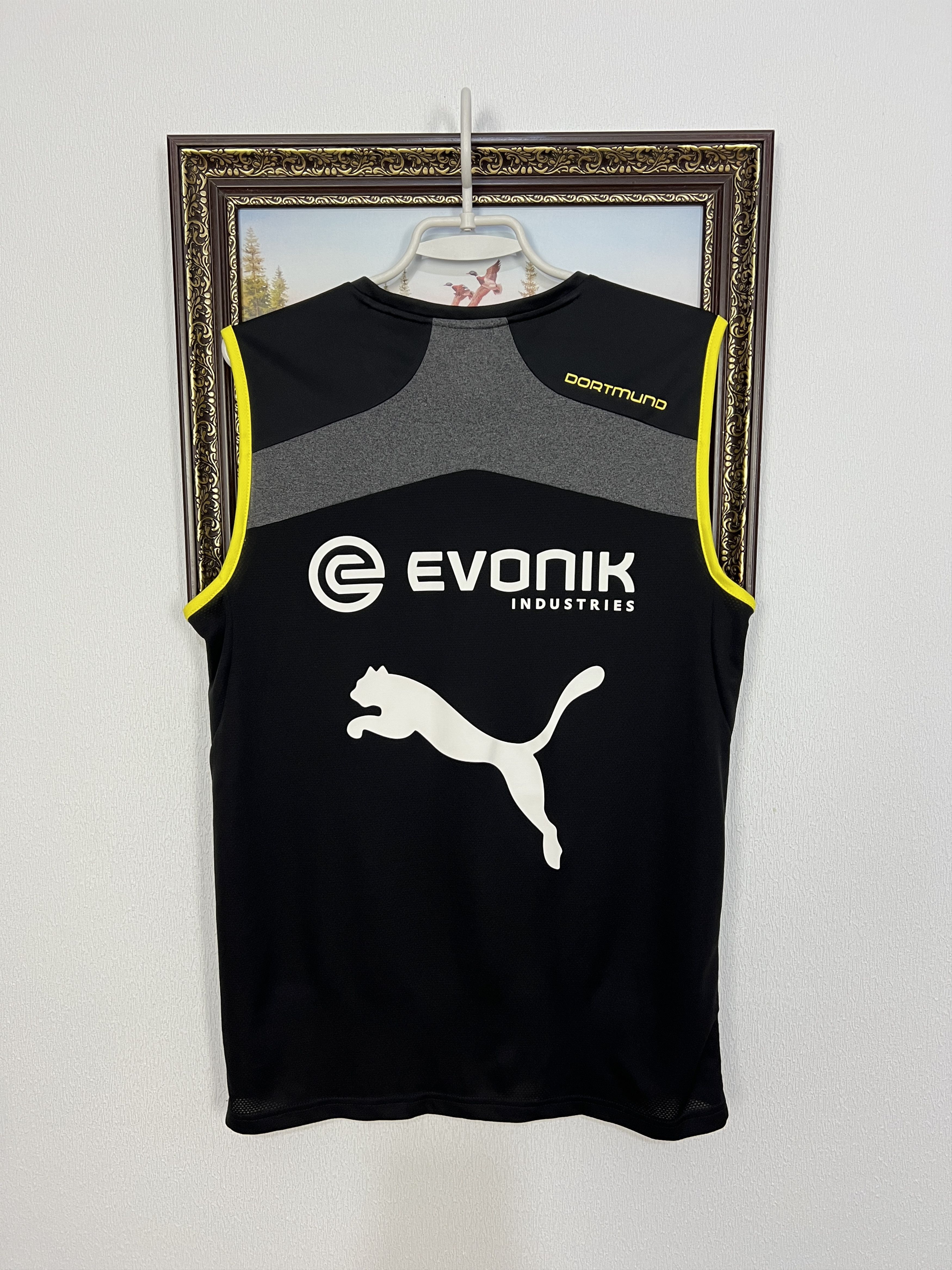 Puma Borussia Dortmund Football Train Vest Shirt Soccer Jersey Size US M / EU 48-50 / 2 - 9 Thumbnail
