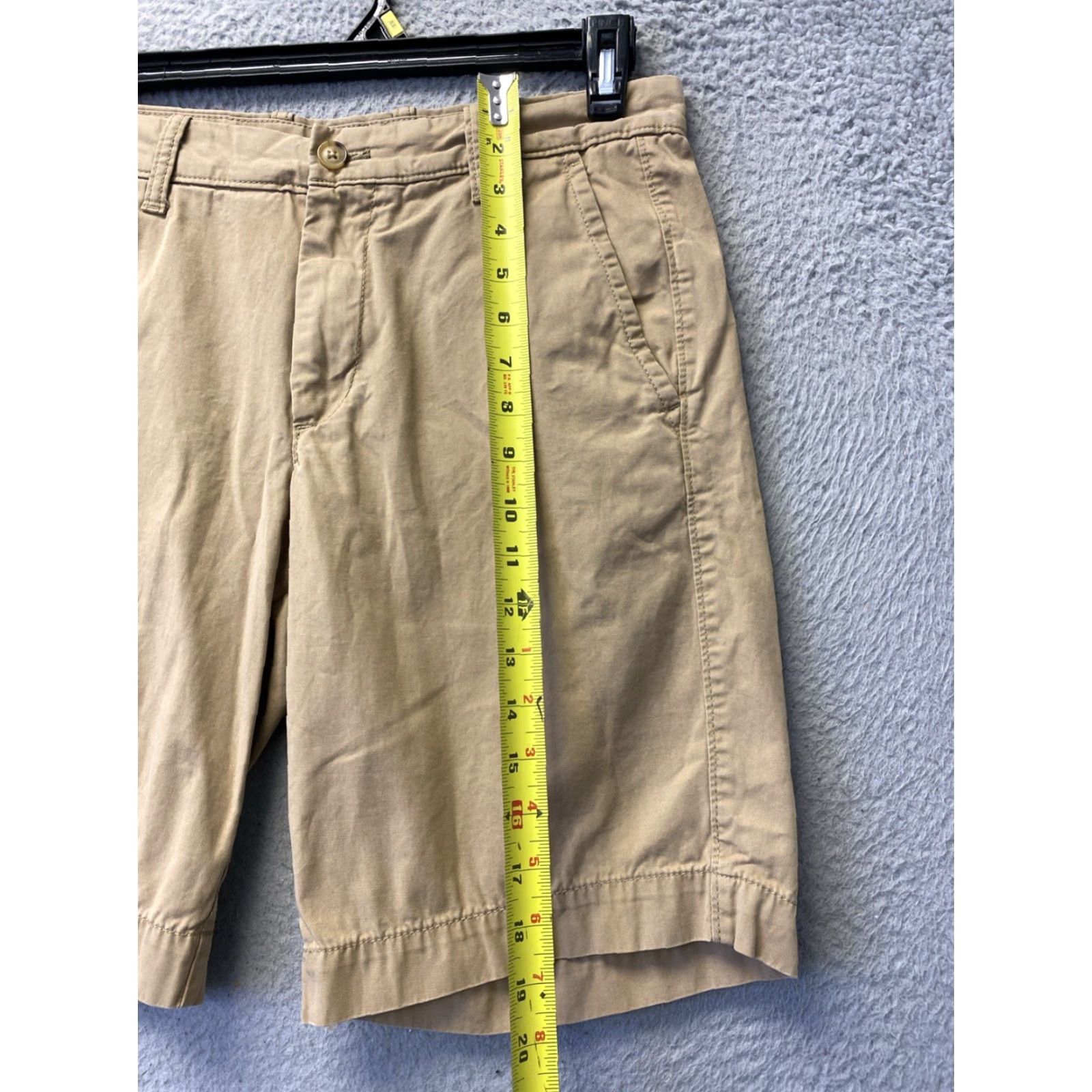 Gap VINTAGE Gap Men’s Shorts Casual Cotton Flat Front 31 Waist 9" Inseam Brown Size US 31 - 4 Thumbnail