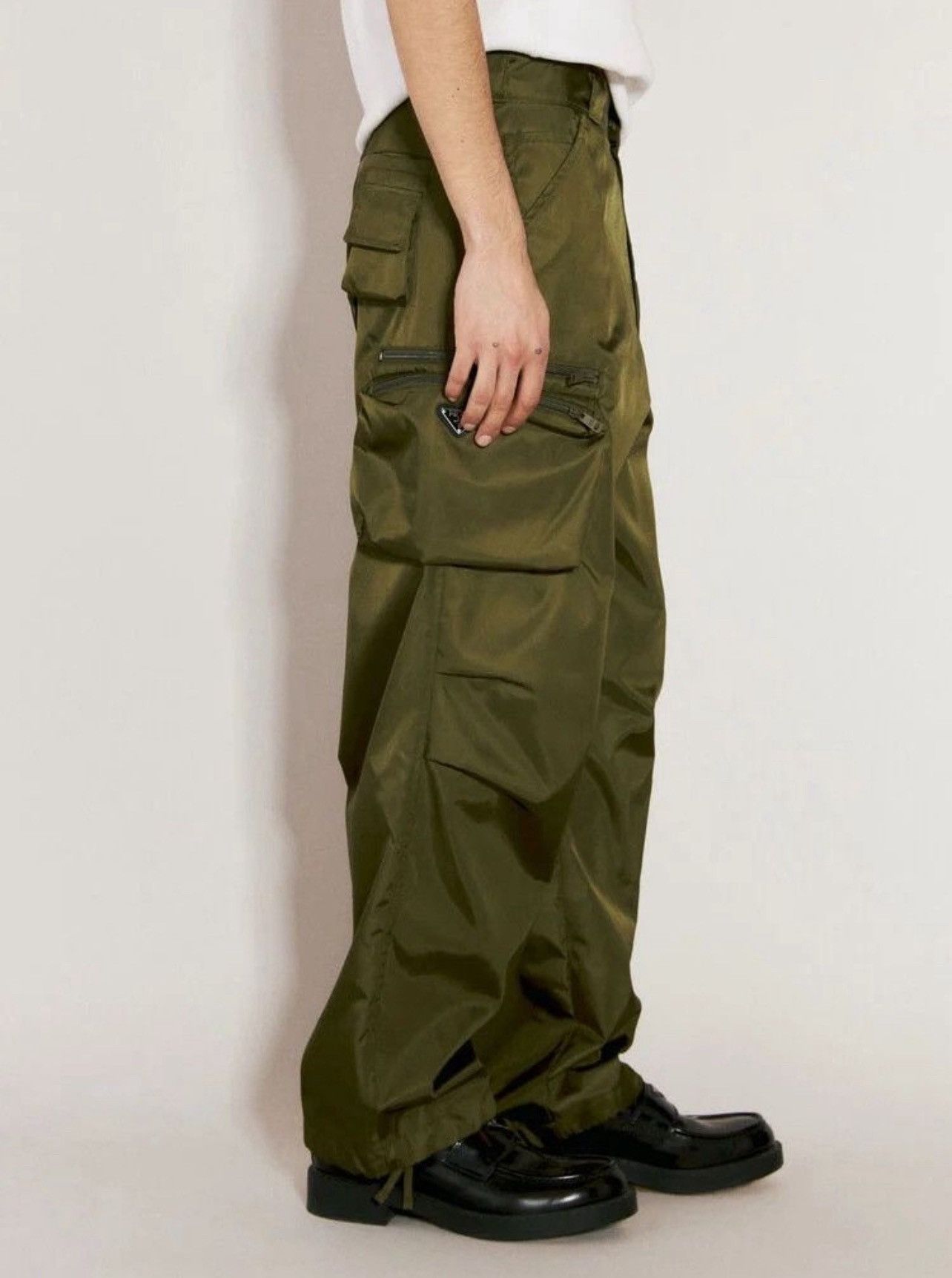 Prada Military Re-Nylon Cargo Pants