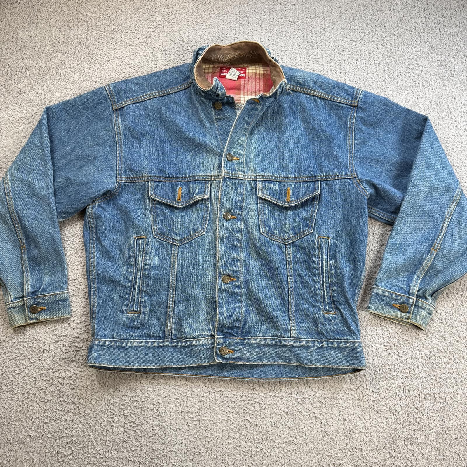 Marlboro Vintage 90s Marlboro Country Store Denim Jacket Large Size US L / EU 52-54 / 3 - 1 Thumbnail