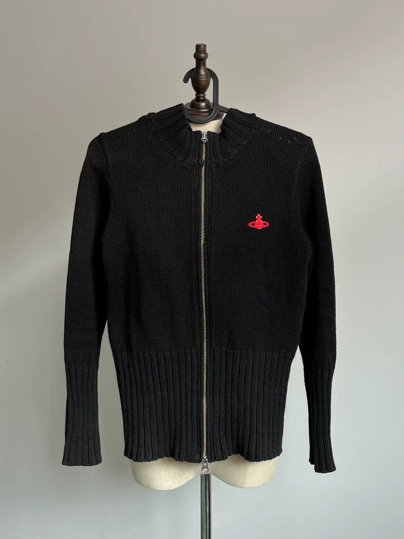 Vivienne Westwood Vivienne Westwood Knitted cardigan with hood and zipper Size M / US 6-8 / IT 42-44 - 3 Thumbnail