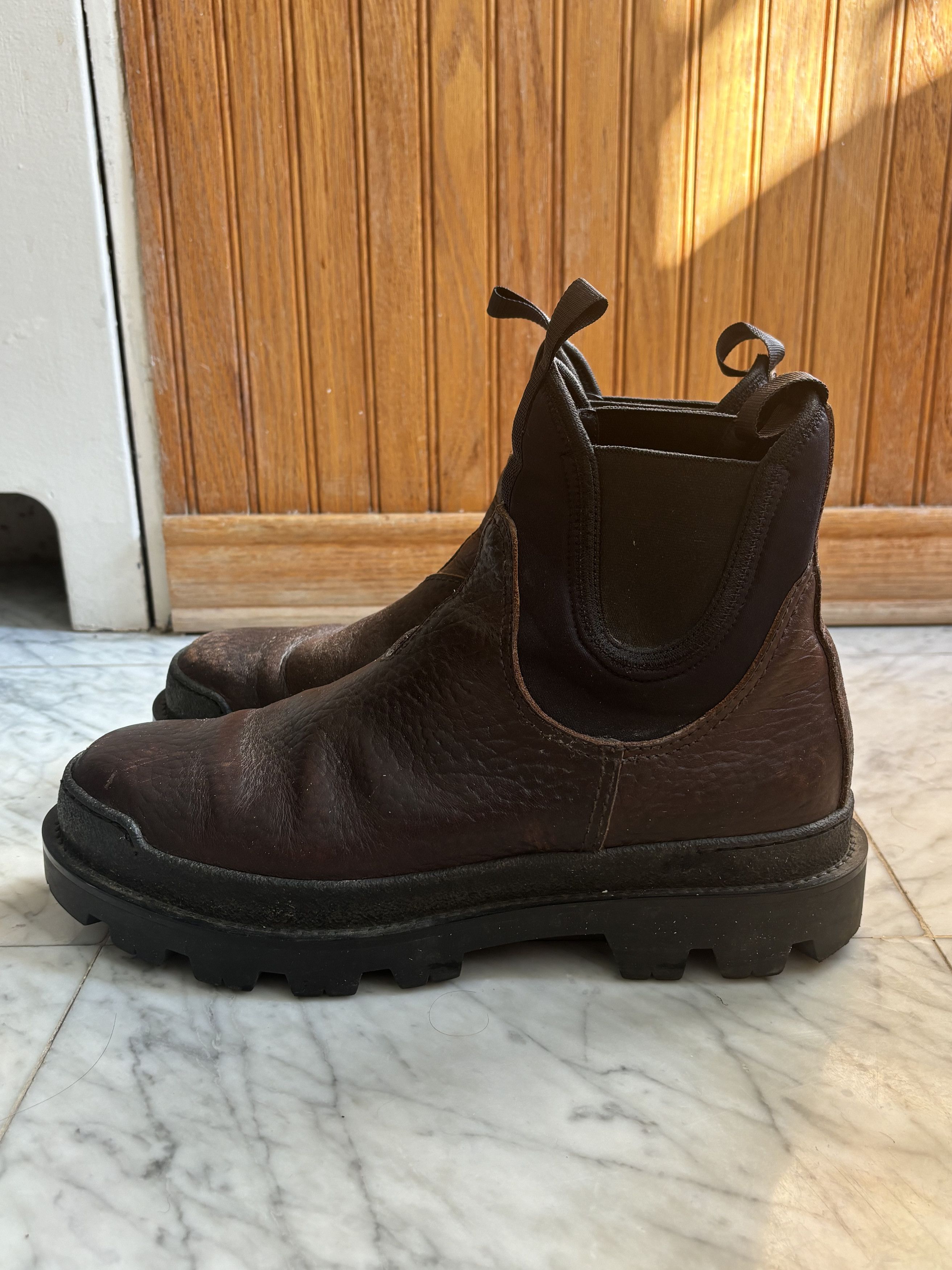 Prada Leather Boot with Neoprene Size US 10 / EU 43 - 3 Thumbnail