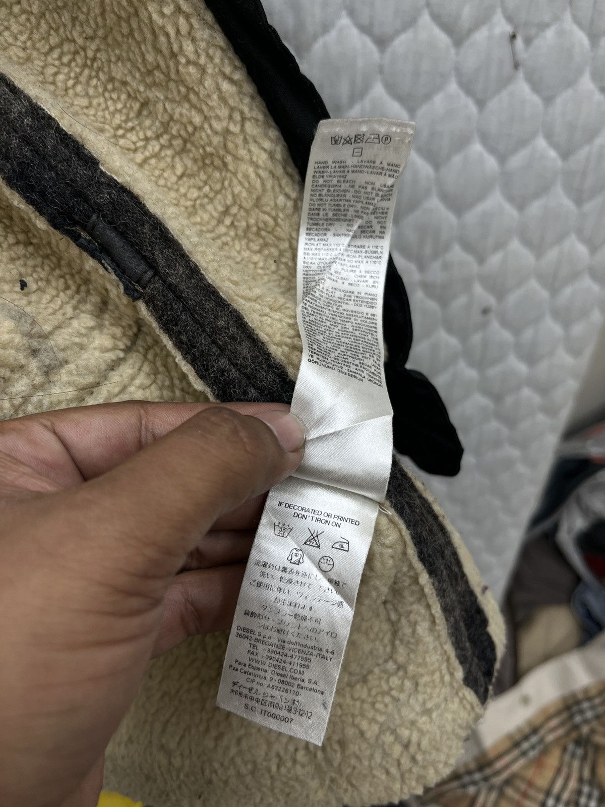 Diesel 🔥STEALS🔥 DIESEL SHEARLING JACKET Size M / US 6-8 / IT 42-44 - 11 Thumbnail