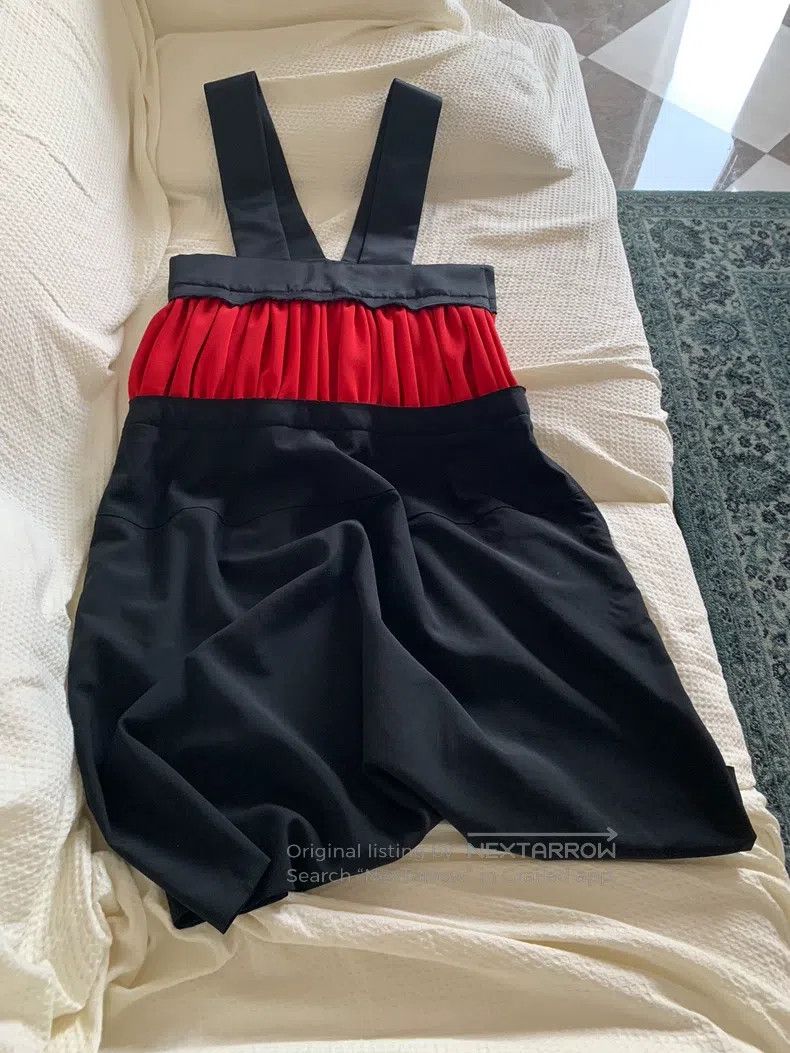 Comme des Garcons Comme Des Garcons Patchwork Overalls Skirt Size XS / US 0-2 / IT 36-38 - 1 Thumbnail