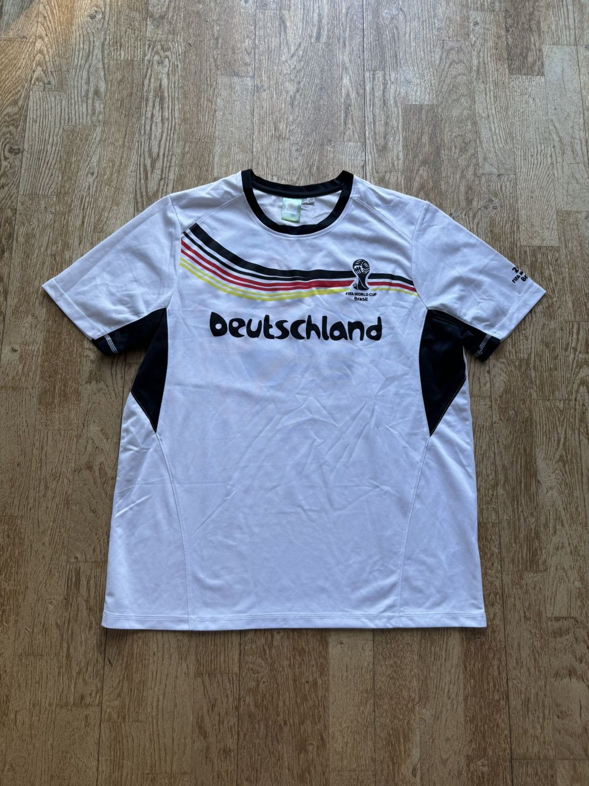Vintage RARE GERMANY FIFA WORLD CUP VINTAGE SOCCER JERSEY Size US M / EU 48-50 / 2 - 1 Thumbnail