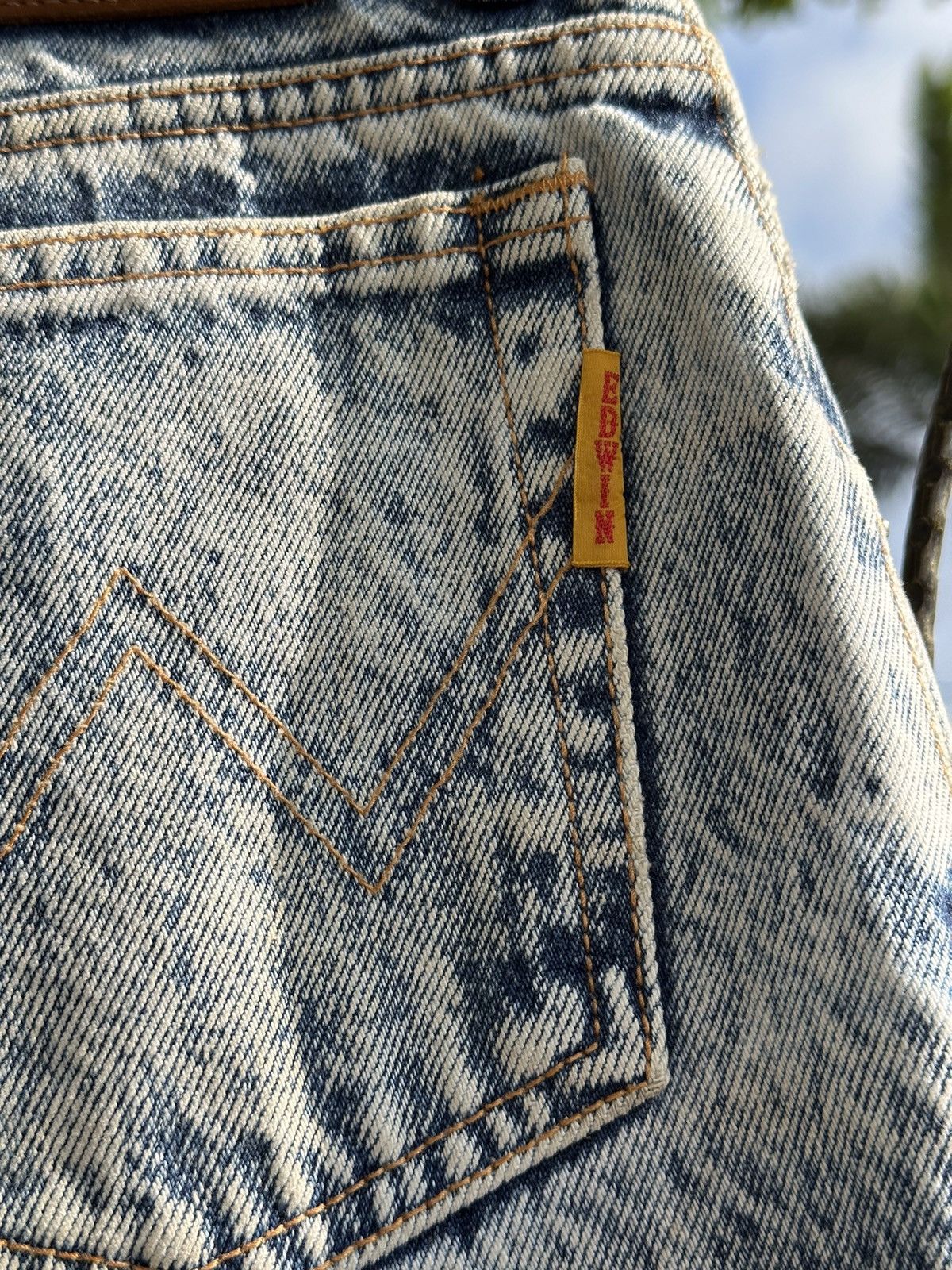 If Six Was Nine Edwin Skinhead Acid wash Style Denim. Size US 32 / EU 48 - 4 Thumbnail
