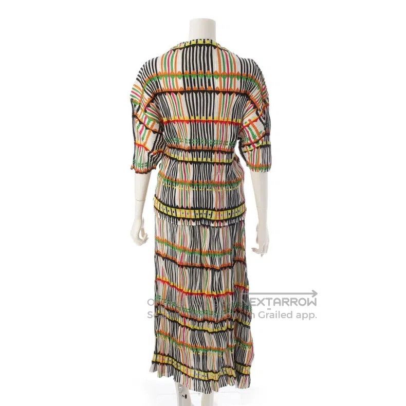 Issey Miyake Issey Miyake Brown Dress Size M / US 6-8 / IT 42-44 - 2 Thumbnail