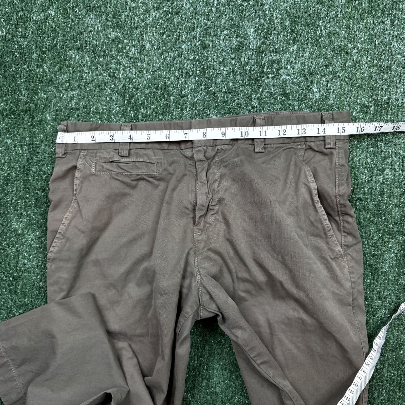 Save Khaki United Save Khaki United Chino Pants Men 30x29 Beige Straight Leg Regular Size US 30 / EU 46 - 5 Thumbnail