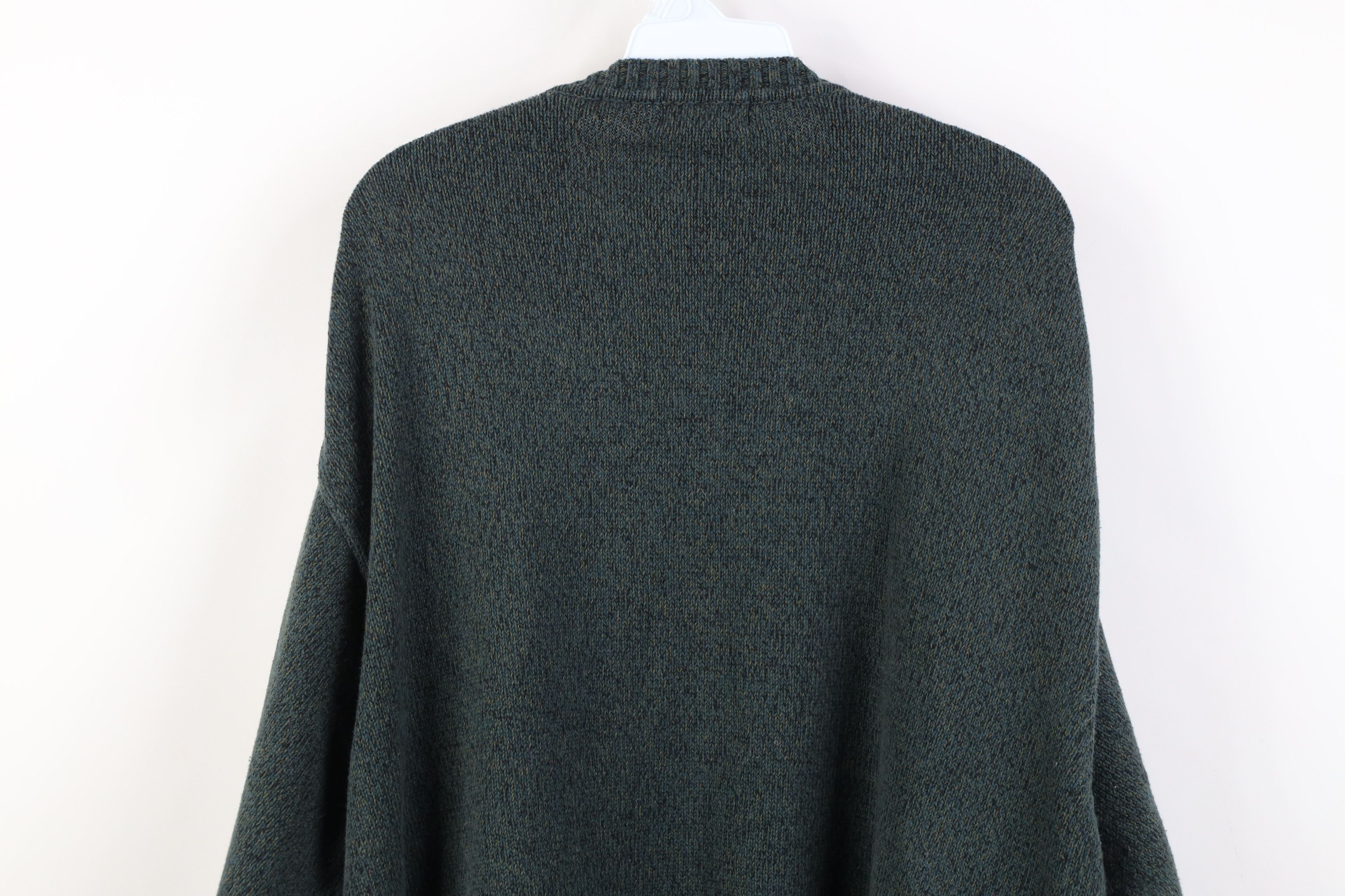 Vintage Vintage 90s Y2K Streetwear Crewneck Sweater Plaid Cotton Size US XXL / EU 58 / 5 - 8 Thumbnail