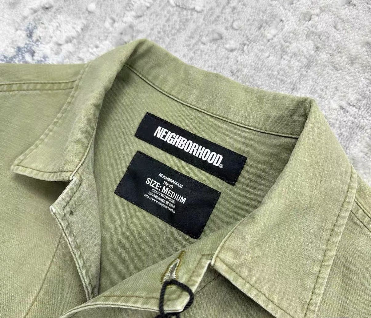 Neighborhood NEIGHBORHOOD MILITARY 19AW Sulfur-Dyed Military Jacket J16 Size US M / EU 48-50 / 2 - 5 Thumbnail