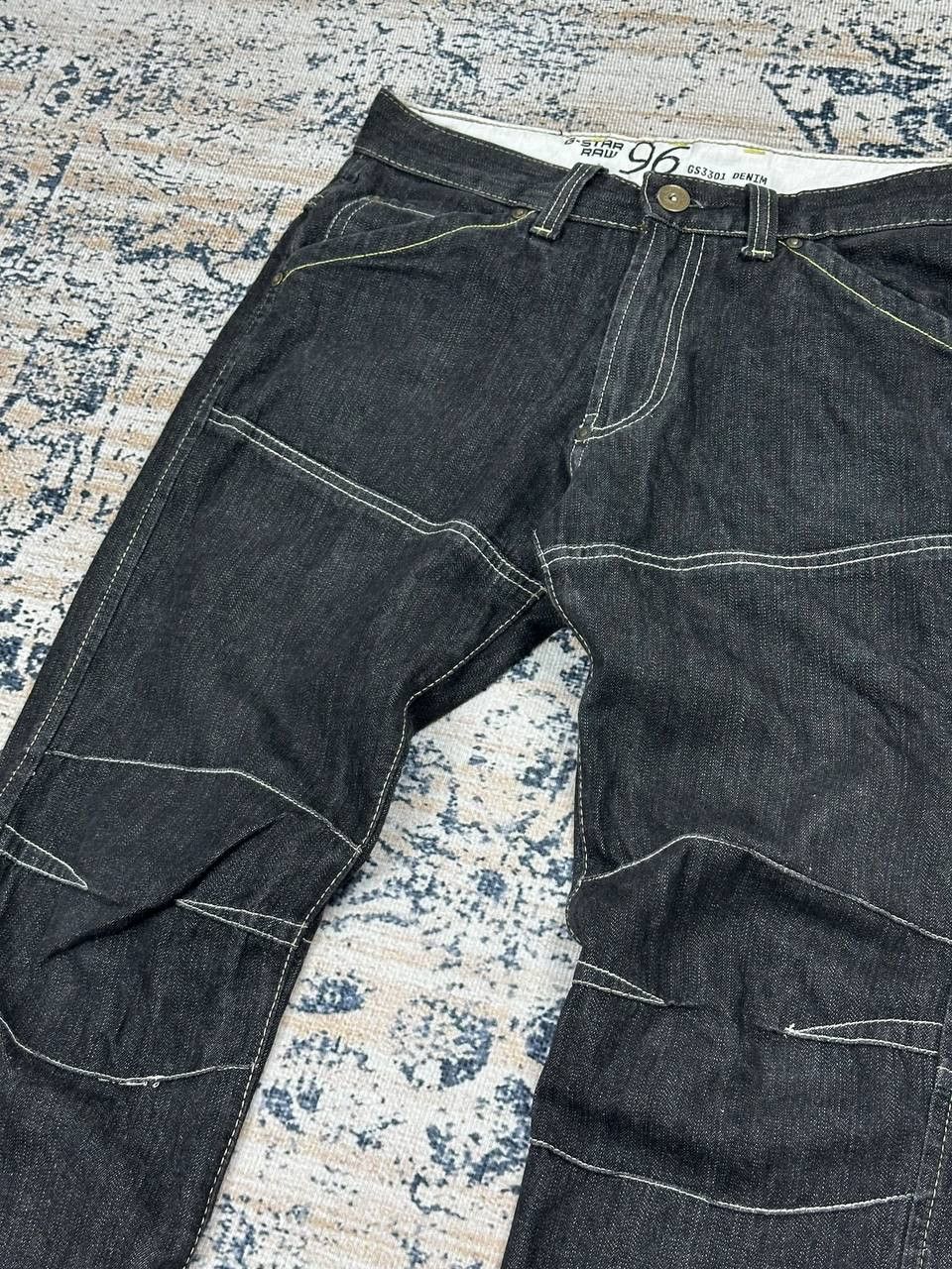G-Star G Star Raw Mens Denim Pants Biker Jeans 96 Arc Size US 30 / EU 46 - 4 Thumbnail