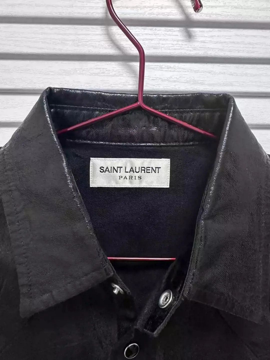 Saint Laurent Paris Saint Laurent Old leather jacket Size US M / EU 48-50 / 2 - 3 Thumbnail