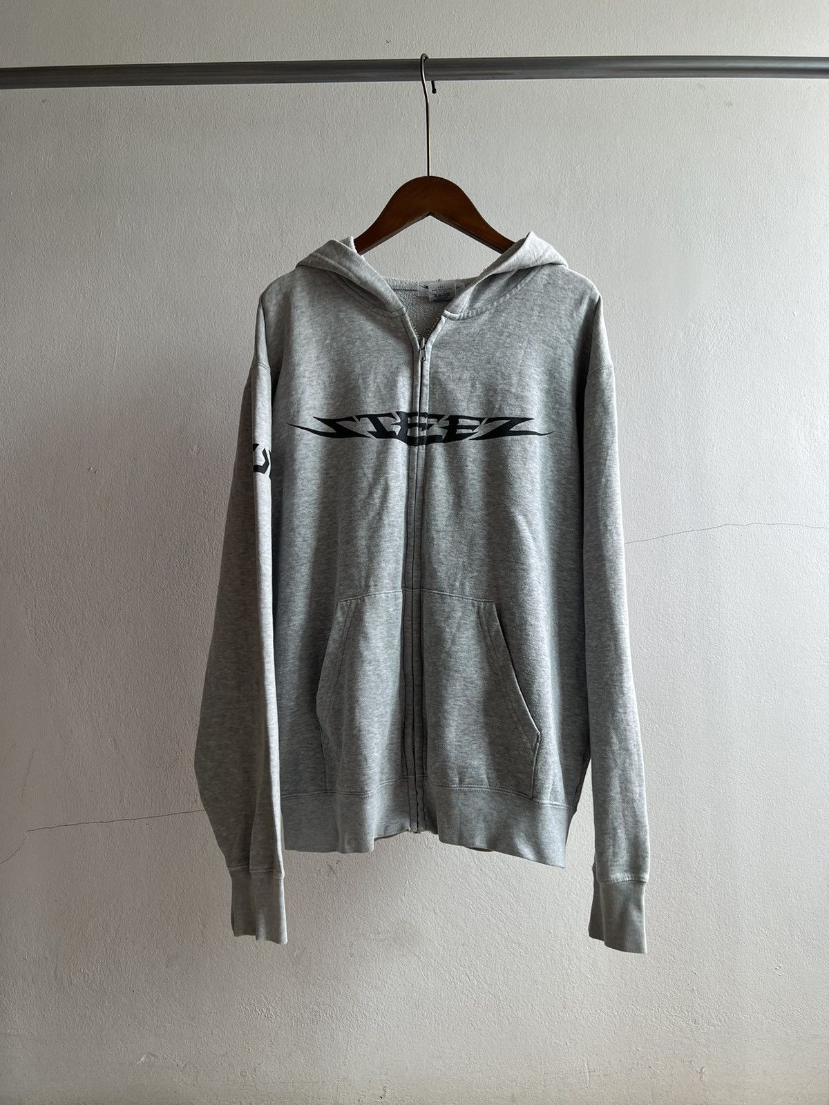 Vintage Y2k STEEZ Hoodie Zip Up Size US S / EU 44-46 / 1 - 3 Thumbnail