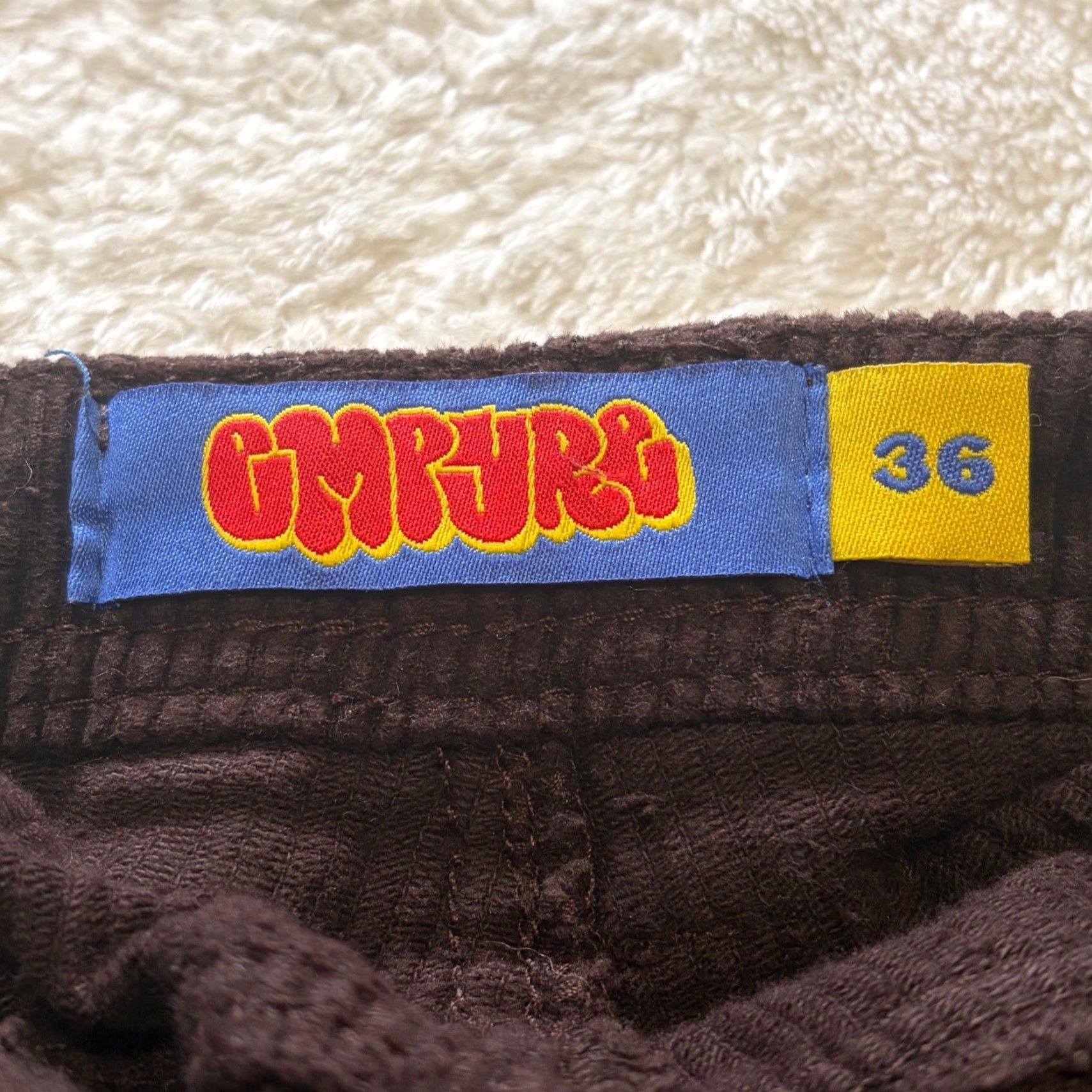 Empyre VINTAGE Empyre Brown Corduroy Straight Leg 5-Pocket Mens 36x29 Relaxed Baggy Inseam 29 Y2k Hipster Size US 36 / EU 52 - 3 Thumbnail