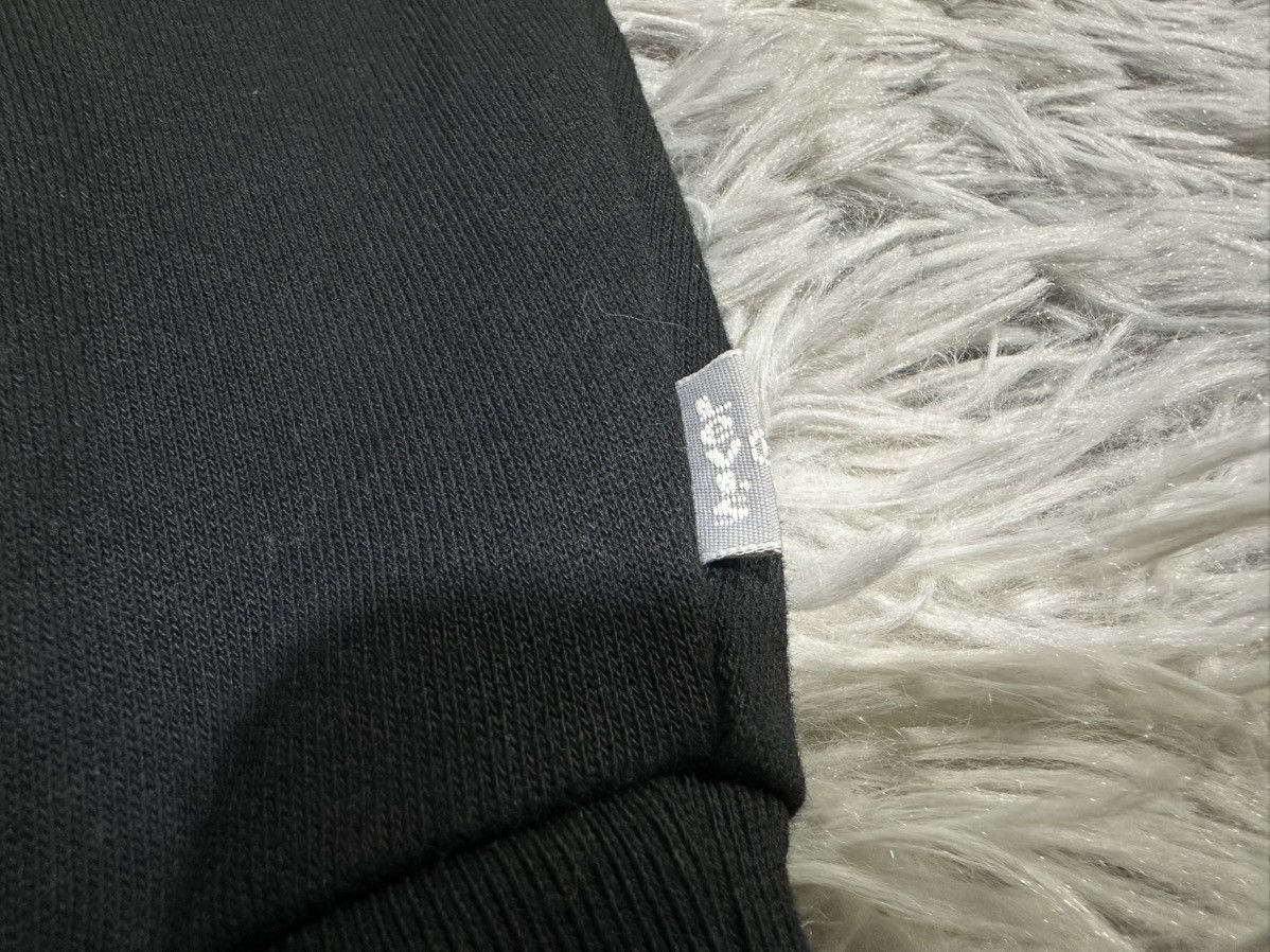 Levi's 🔥Y2K Levis Silvertab Cropped Sweatshirt Size US M / EU 48-50 / 2 - 6 Thumbnail