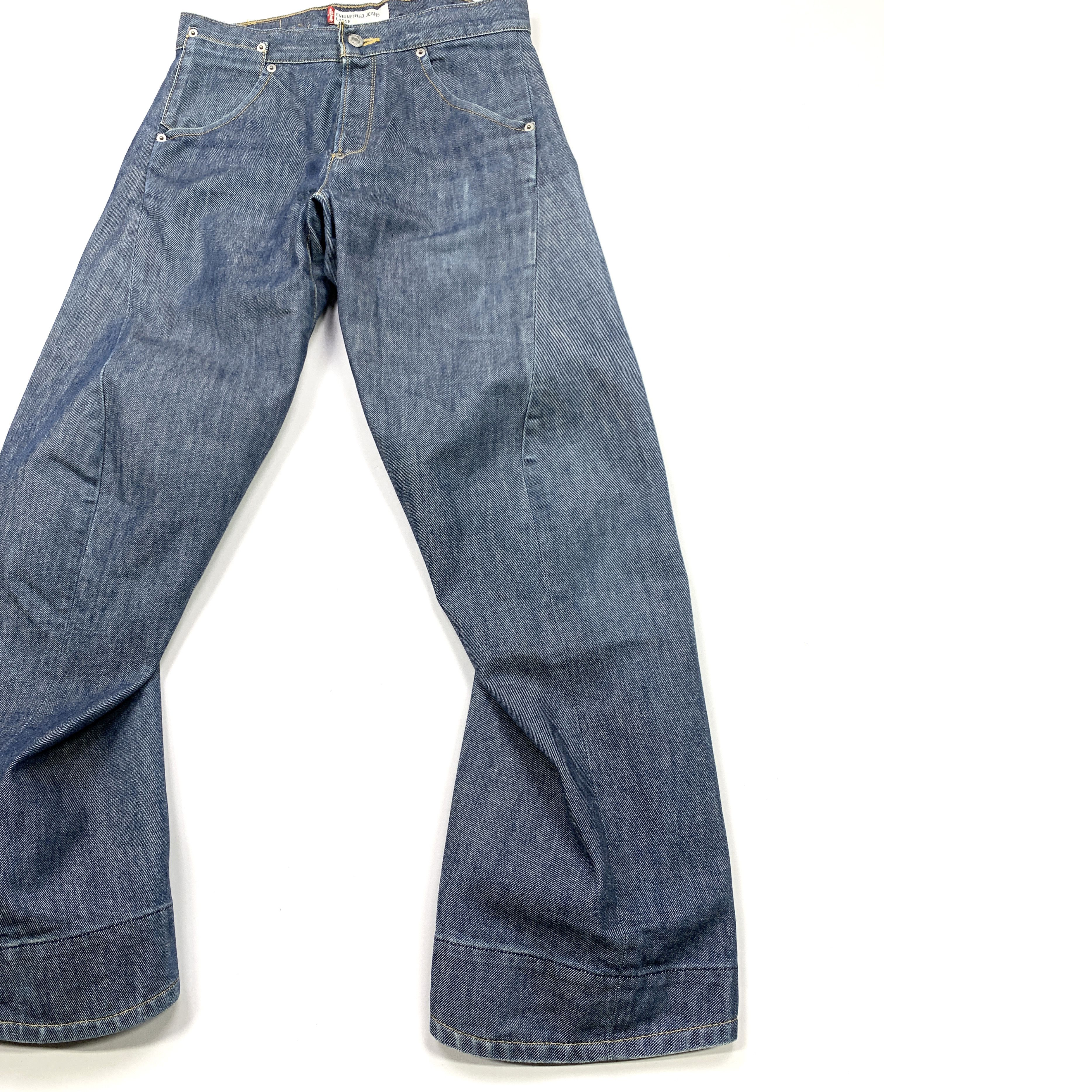 Levi's Engineered 00's Loose Denim Jeans Size US 28 / EU 44 - 3 Thumbnail