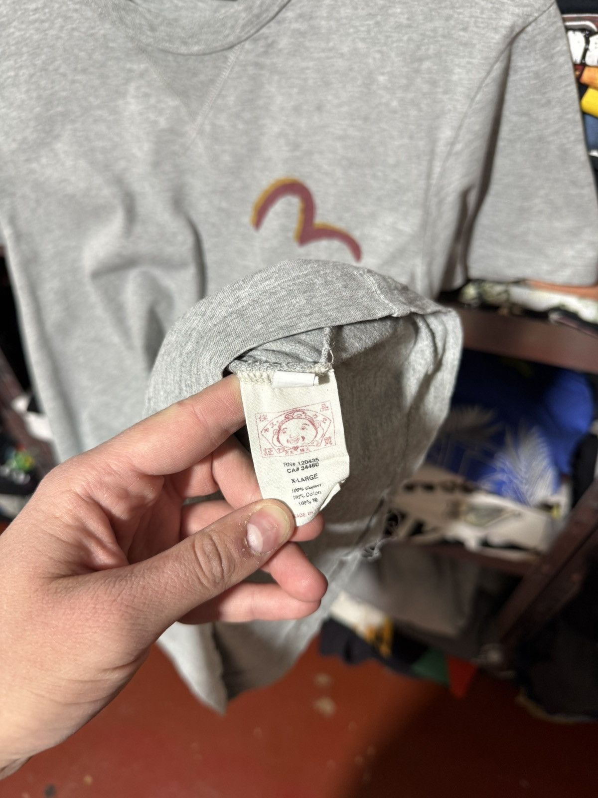 Evisu Y2K Vintage Evisu Logo Bird Osaka Japan Opium T-shirt Hype Size US XL / EU 56 / 4 - 6 Thumbnail