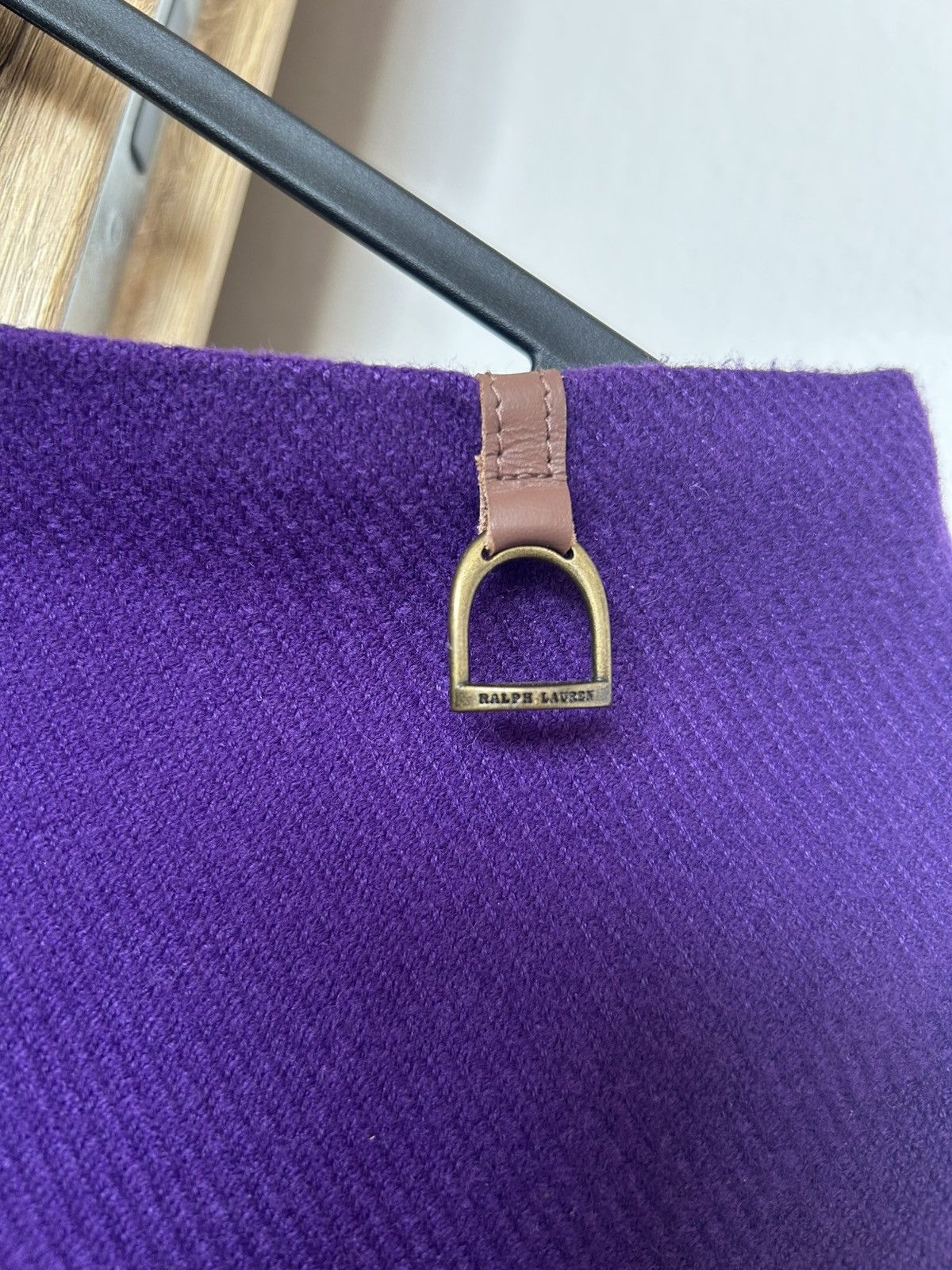 Ralph Lauren Ralph Lauren Mini Skirt Purple Hanger Horseshoe Size 36" / US 14 / IT 50 - 2 Thumbnail