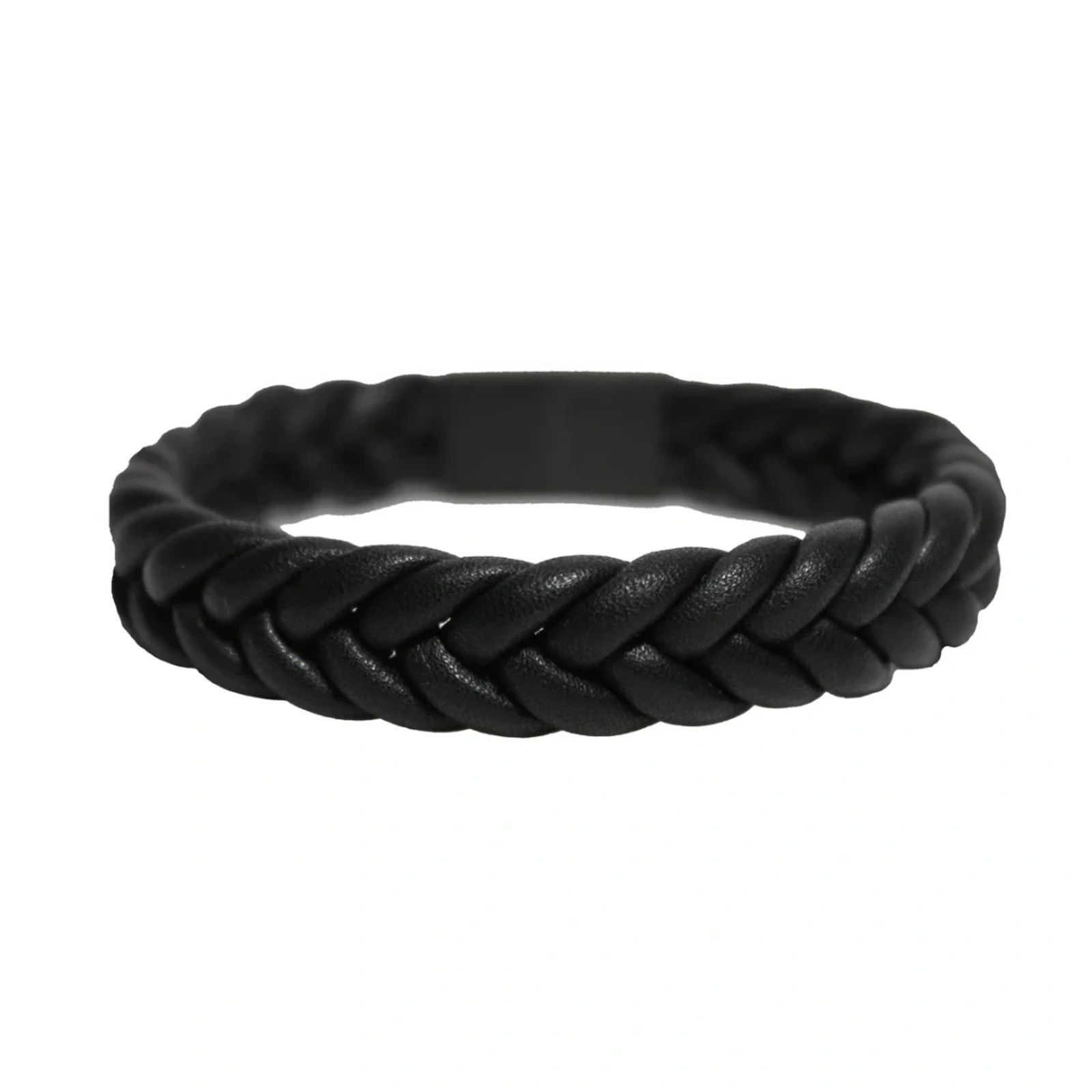 Jewelry 🔴 Bracelet - Braided Calfskin Size ONE SIZE - 1 Thumbnail