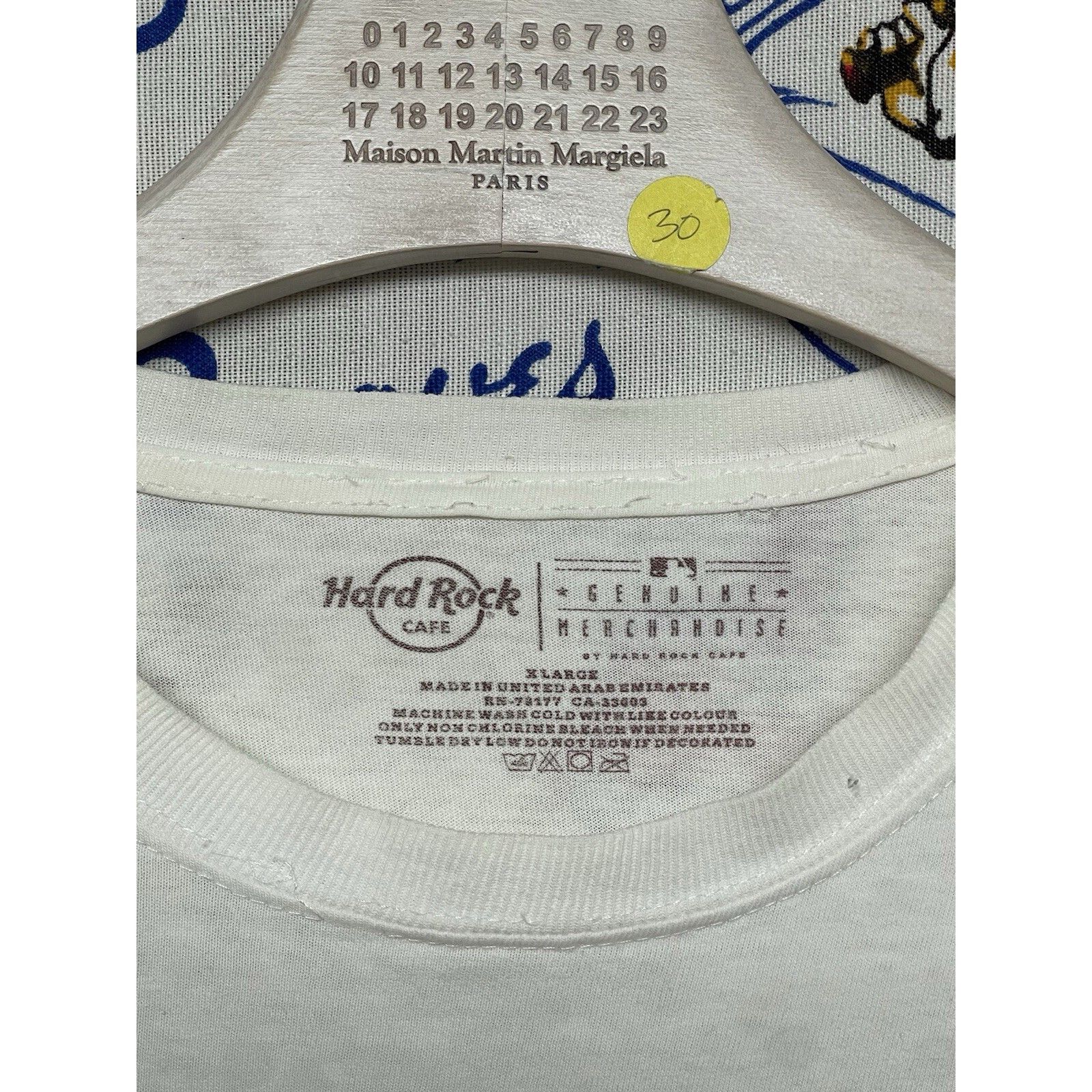 Hard Rock Cafe VTG Y2K 90S HARD ROCK CAFE NEW YORK YANKEES STADIUM WHITE T Size US L / EU 52-54 / 3 - 3 Thumbnail