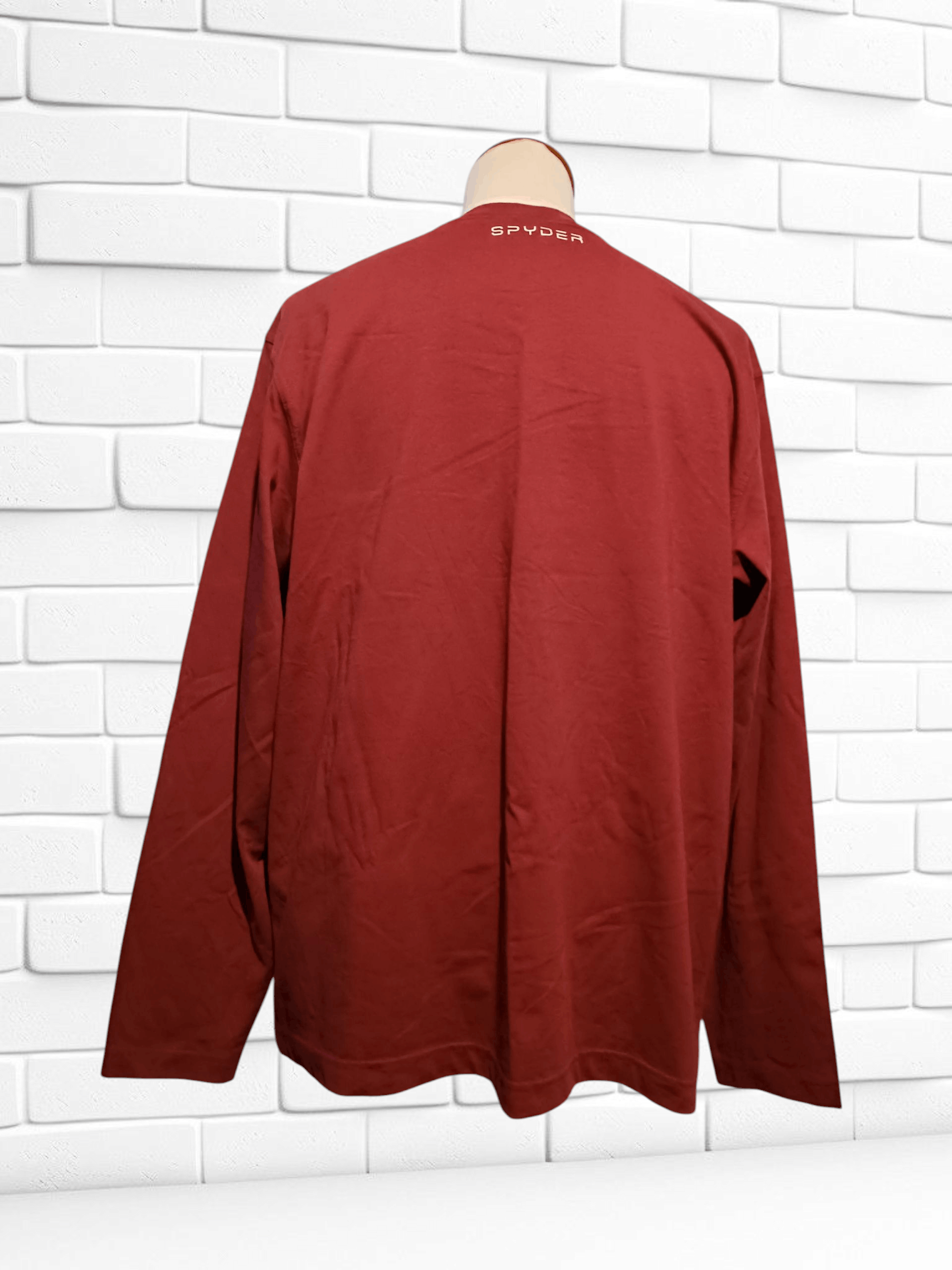 Spyder Spyder Long Sleeve T-shirt Maroon Size US L / EU 52-54 / 3 - 4 Thumbnail