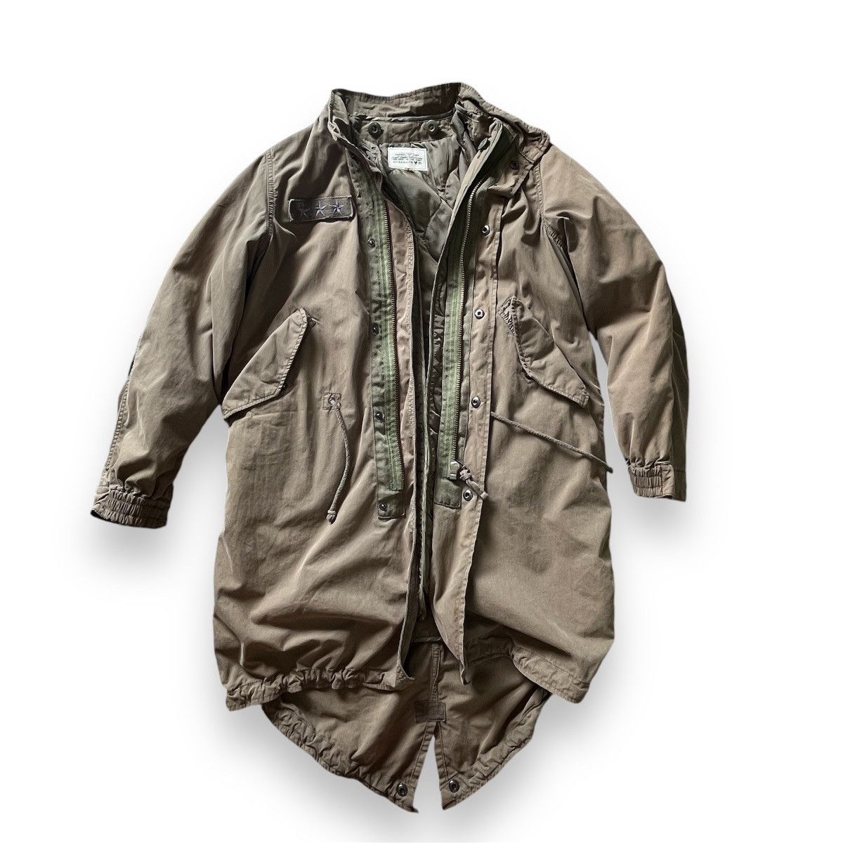 Alpha Industries Avirex Alpha Industries Hood Fur Ruff Long Parka Jacket Size US M / EU 48-50 / 2 - 4 Thumbnail