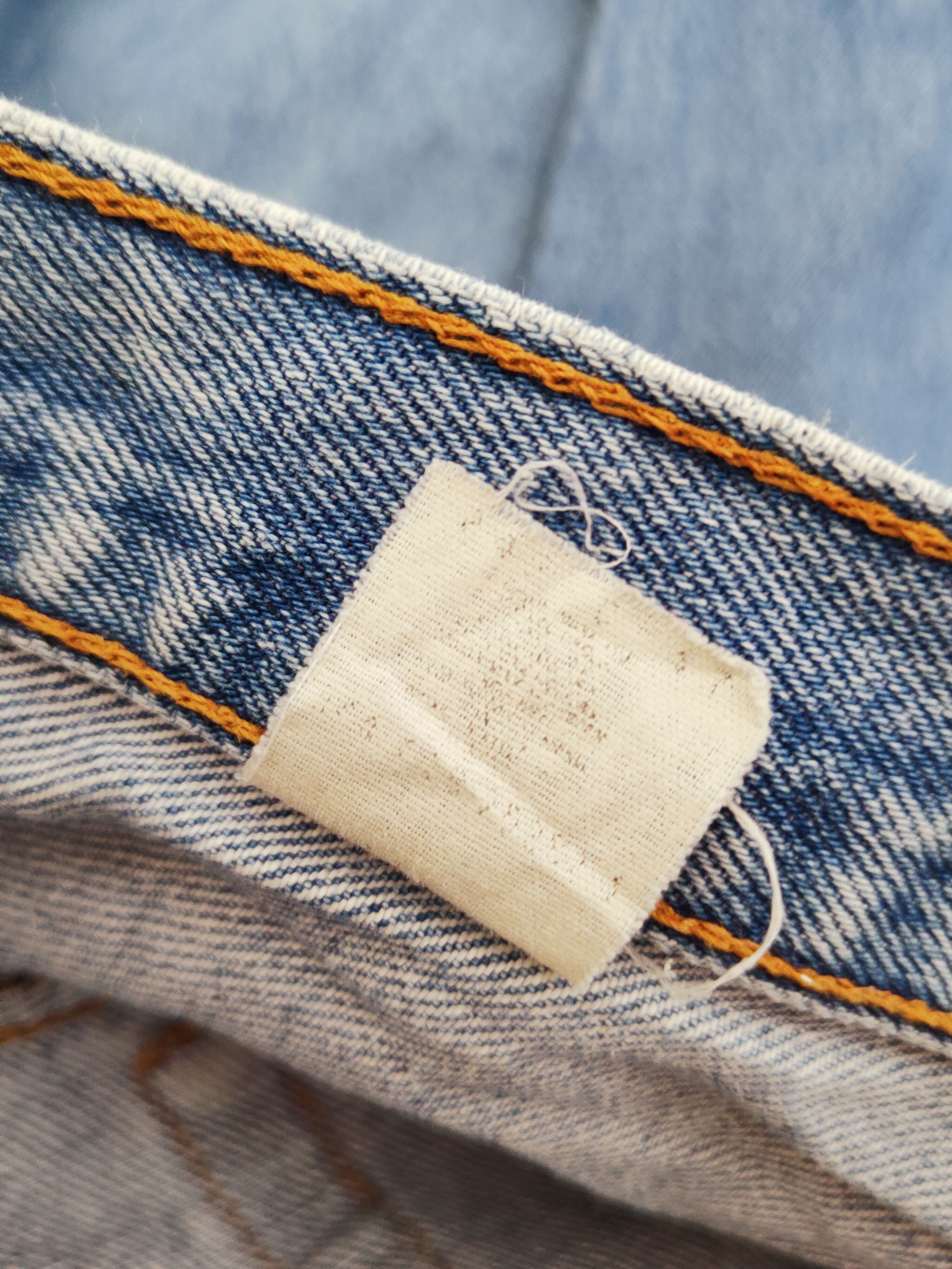 Levi's D Levi's R Vintage Blue Distressed Ripped Jeans #S2701 Size US 32 / EU 48 - 16 Thumbnail