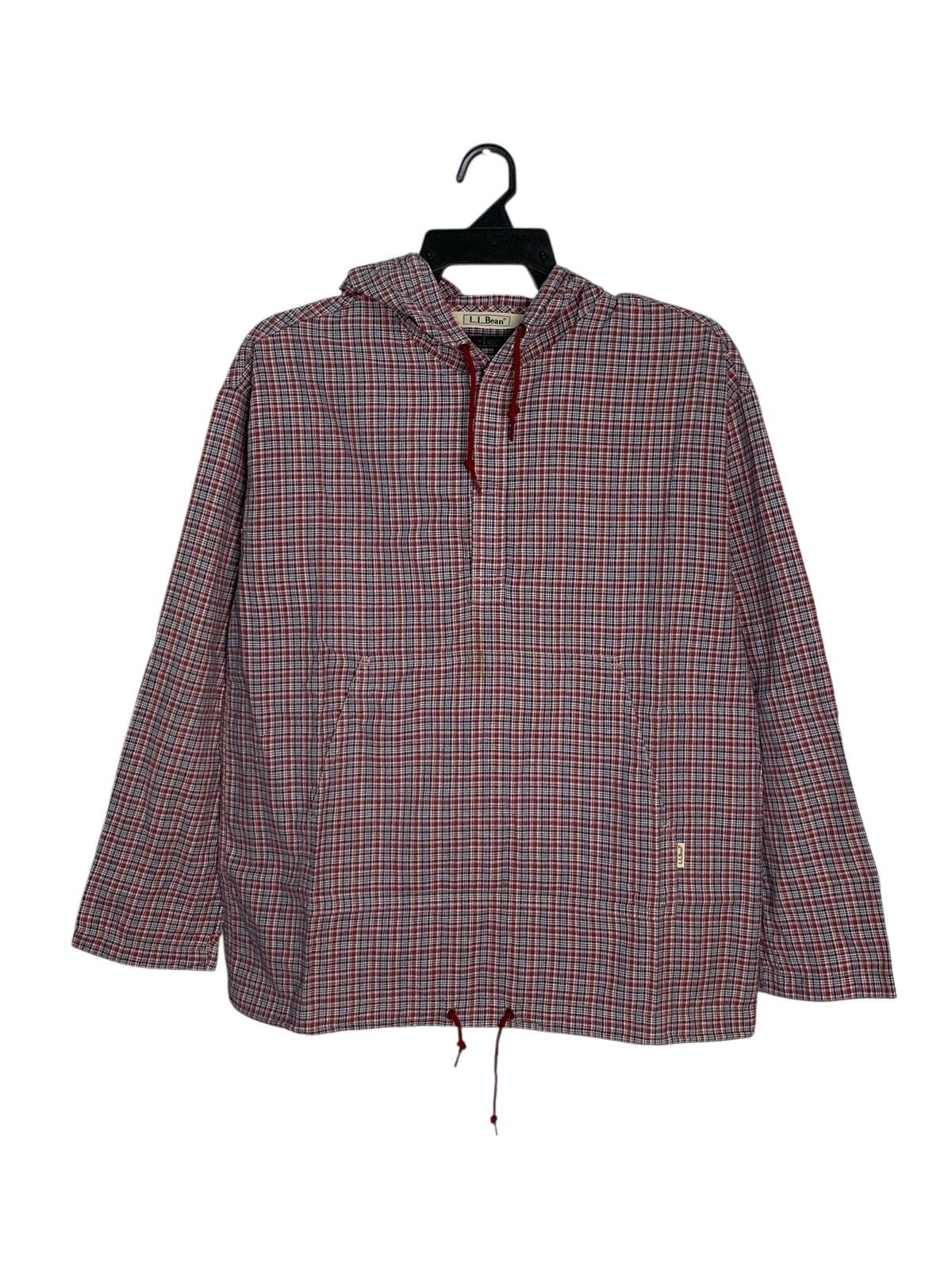 L.L. Bean Rare Design Vintage L.L.Bean Plaid Anorak Jacket Size M / US 6-8 / IT 42-44 - 1 Thumbnail