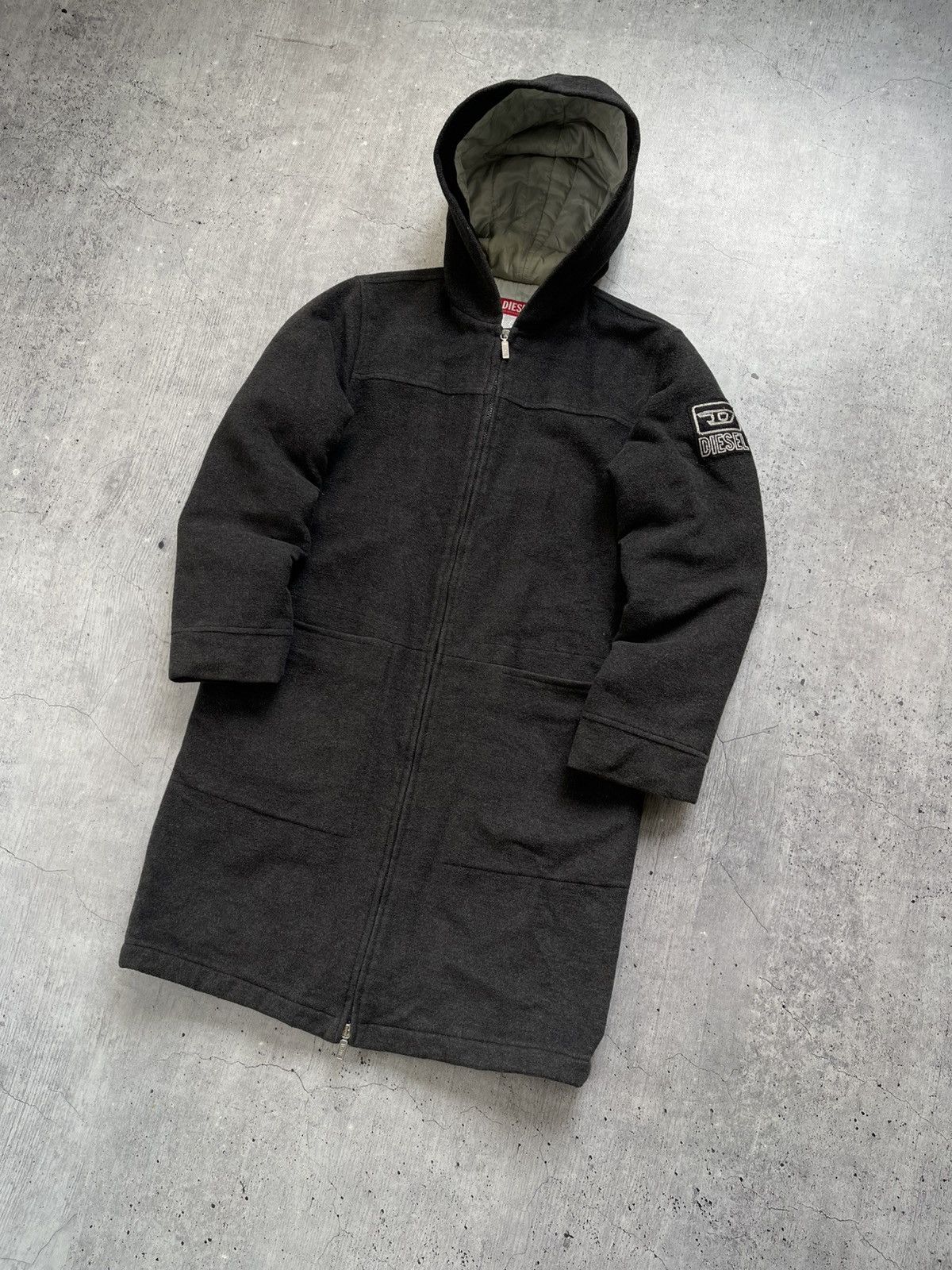 Diesel Diesel Black Gold Heavy Wool Coat Size US M / EU 48-50 / 2 - 2 Thumbnail
