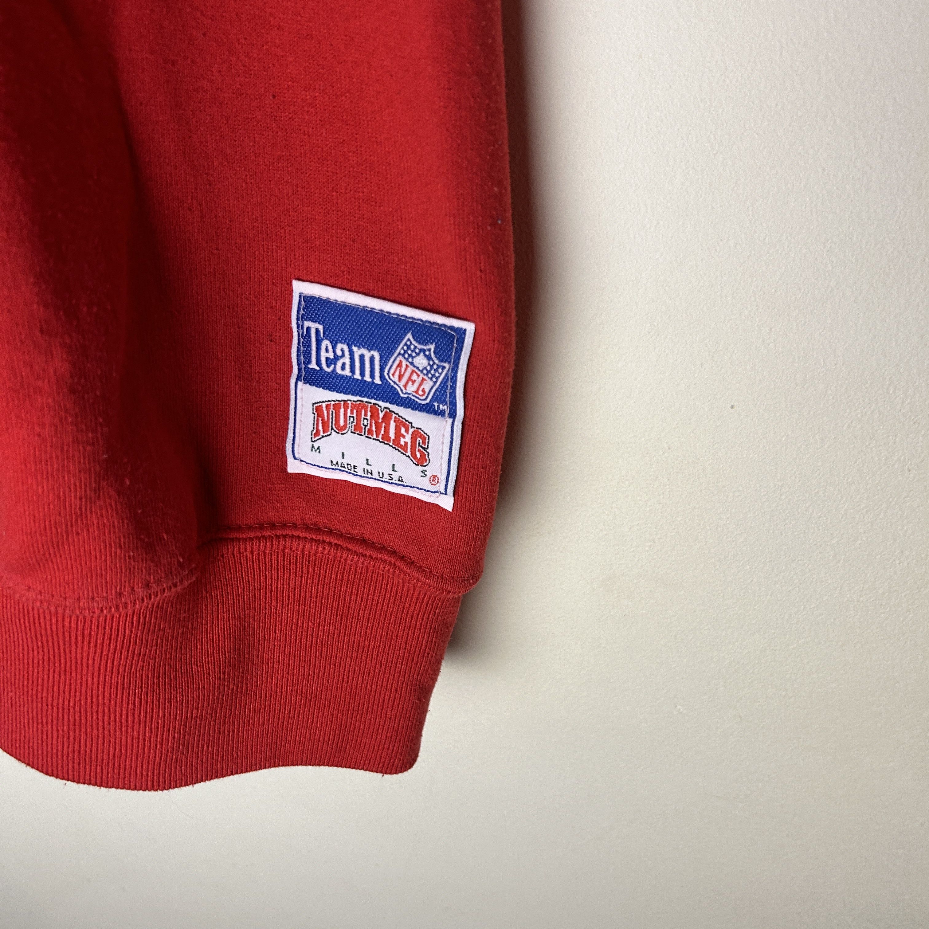 NFL Vintage San Francisco 49ers Nutmeg Mills Sweatshirt Crewneck Size US L / EU 52-54 / 3 - 3 Thumbnail