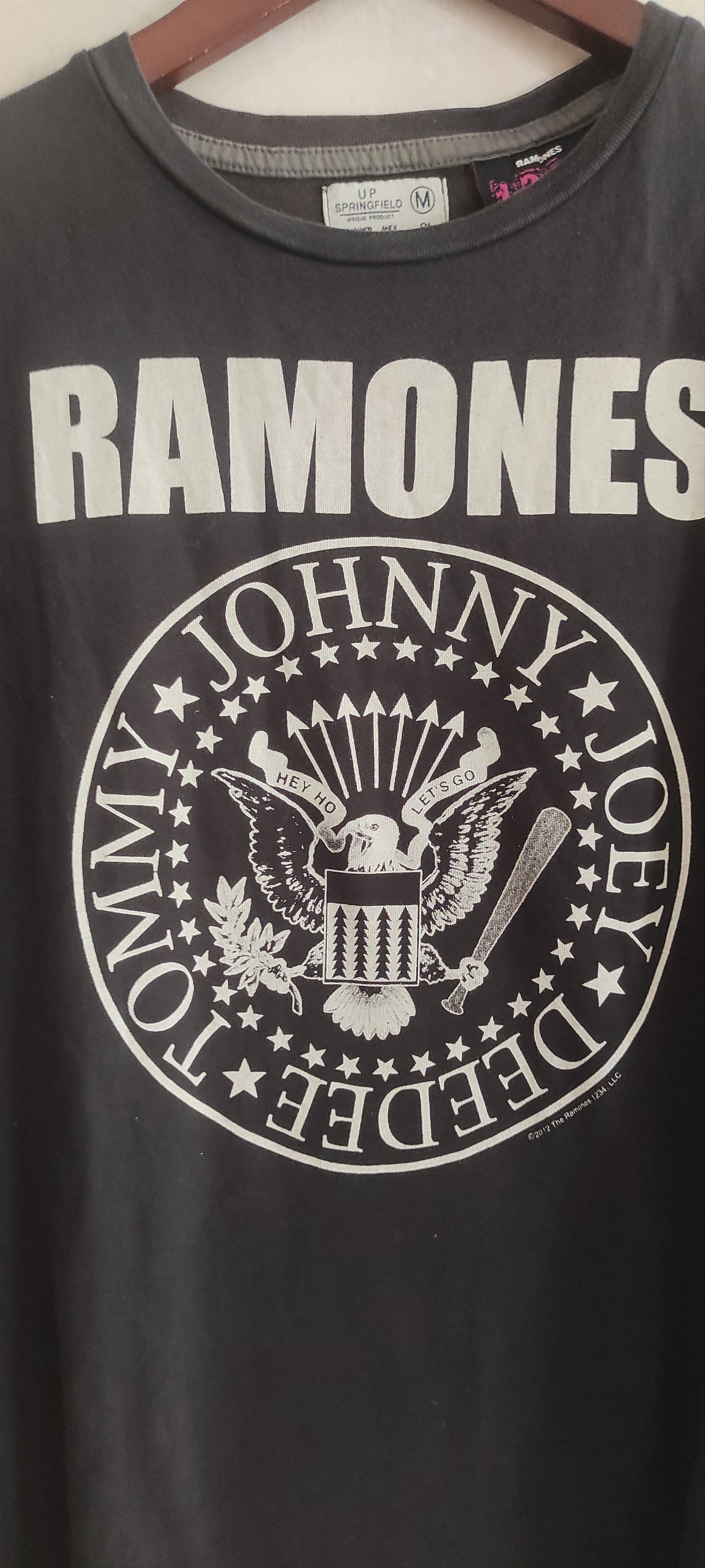 Springfield × Vintage VTG Ramones 1234 Adult Graphic Short Sleeve Band Shirt Logo Size US M / EU 48-50 / 2 - 2 Thumbnail