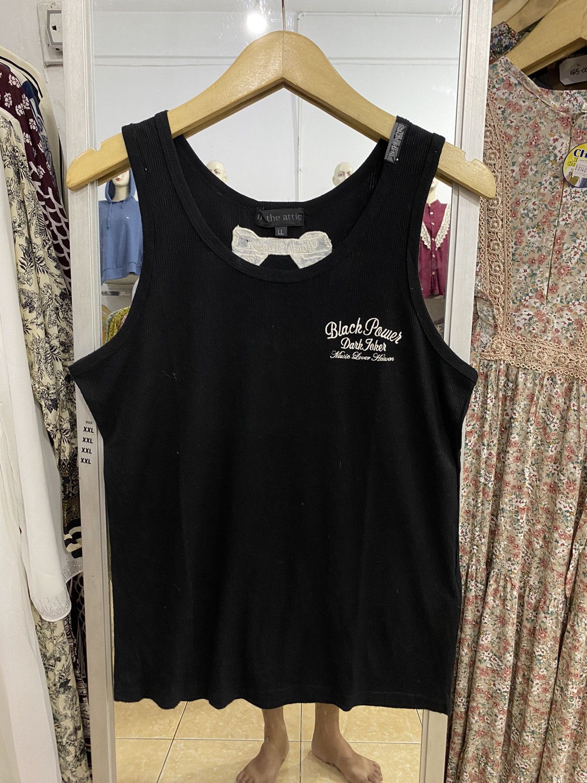 In The Attic In the attic poem black tanktop Size US L / EU 52-54 / 3 - 1 Thumbnail