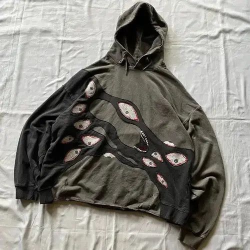 Other Streetwear Hoodie Y2K Retro Hip Hop Abstract Graphic Size US M / EU 48-50 / 2 - 1 Thumbnail