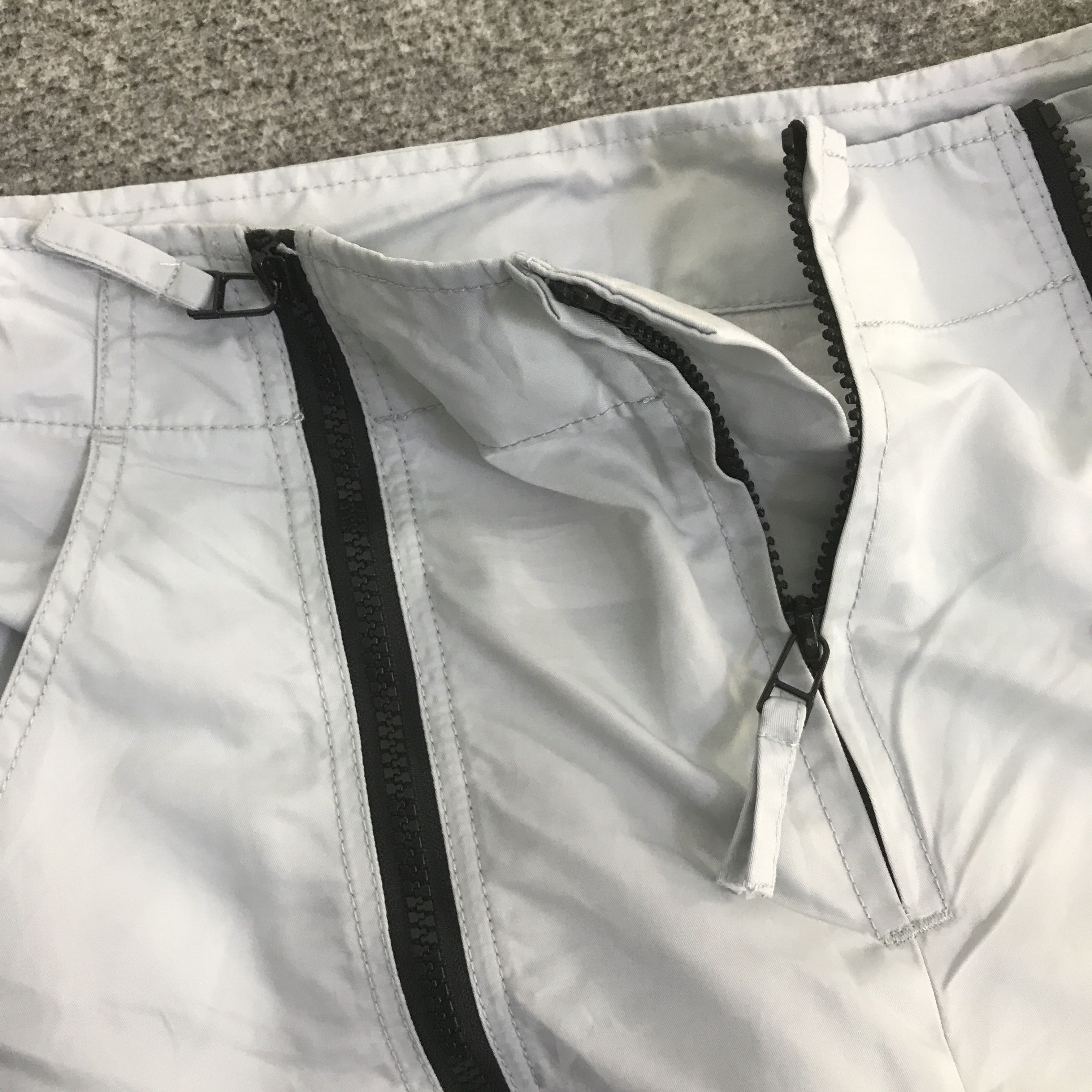 X-Girl X-GIRL SKI DESIGN PANTS FULL ZIP SWEATPANTS K130B2 Size 26" / US 2 / IT 38 - 12 Thumbnail
