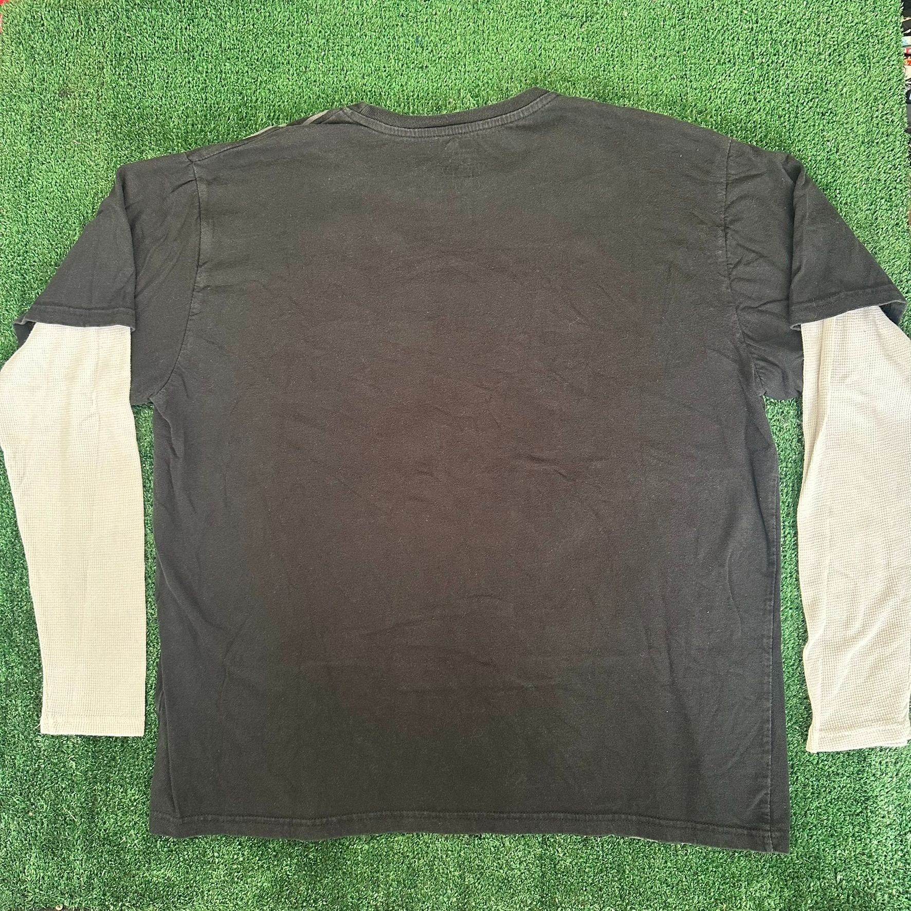 AC/DC AC/DC Black Ice T-Shirt Black Y2K Double Sleeve Rock Band Gr Size US XXL / EU 58 / 5 - 5 Thumbnail