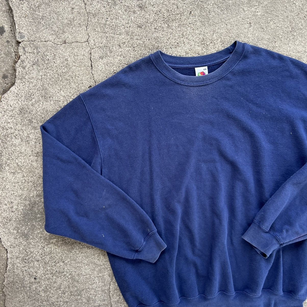Fruit Of The Loom × Vintage vintage blank fruit the loom hoodie basic washed y2k hype Size US XXL / EU 58 / 5 - 3 Thumbnail