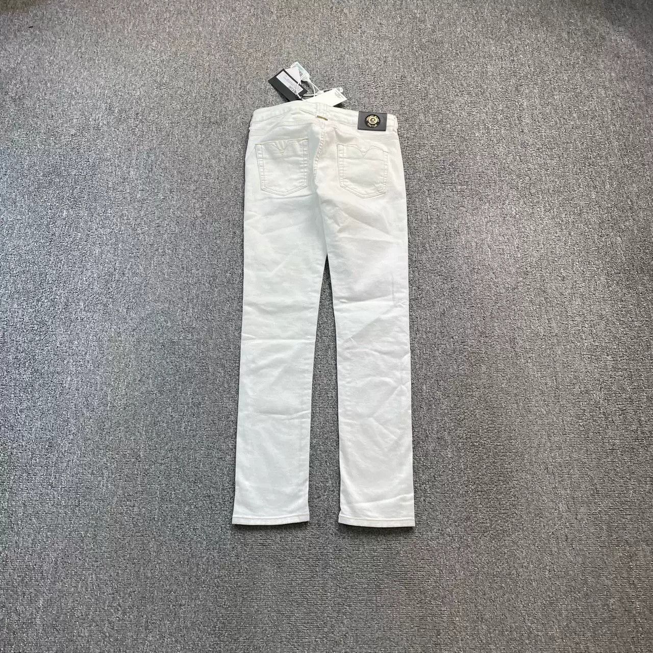 Versace VERSACE White Denim Pants Size US 29 - 2 Thumbnail