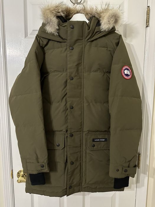 Canada goose emory parka military outlet green