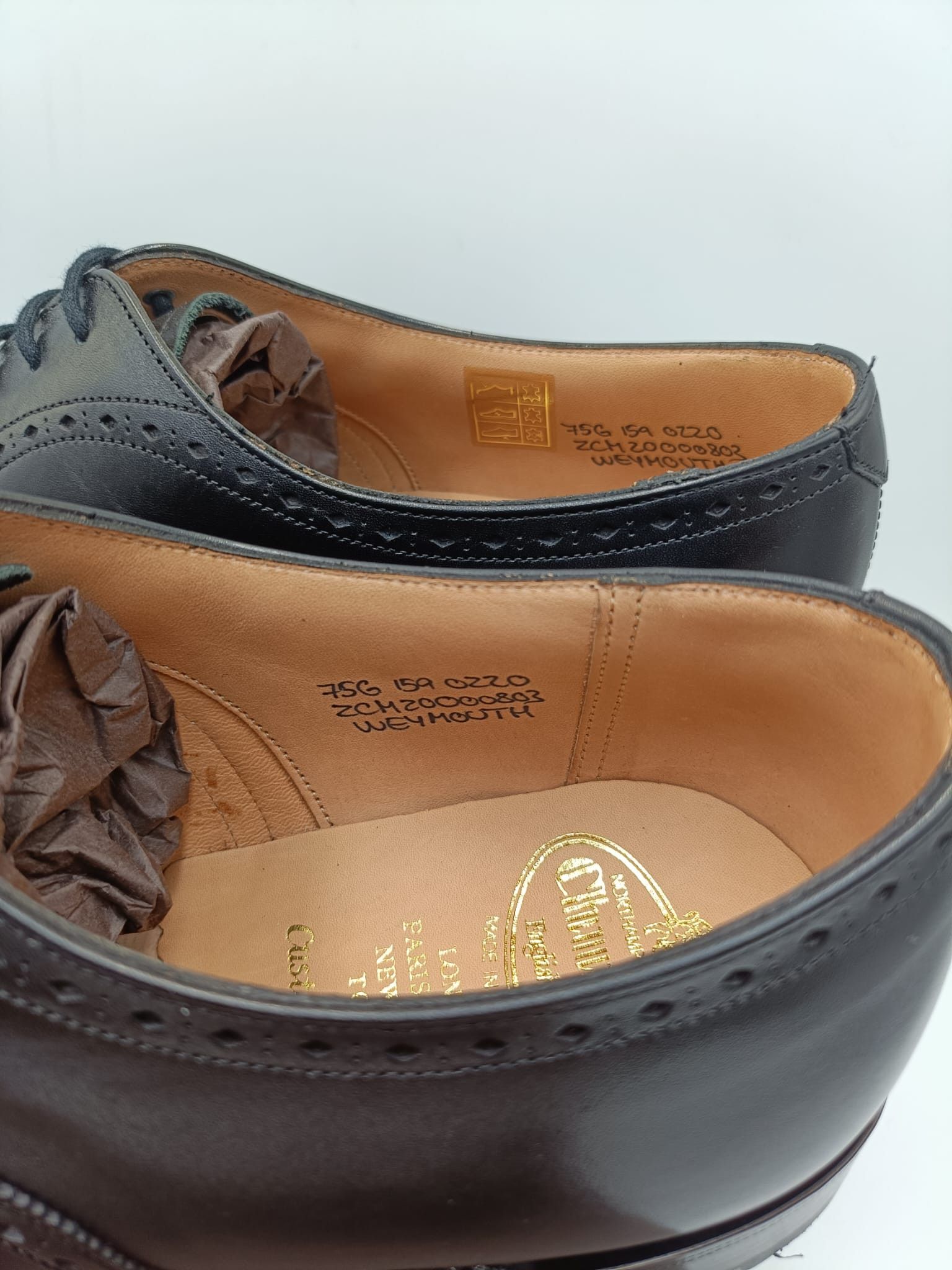 Church's Church’s Wheymouth Oxford Black Size US 8.5 / EU 41-42 - 8 Thumbnail